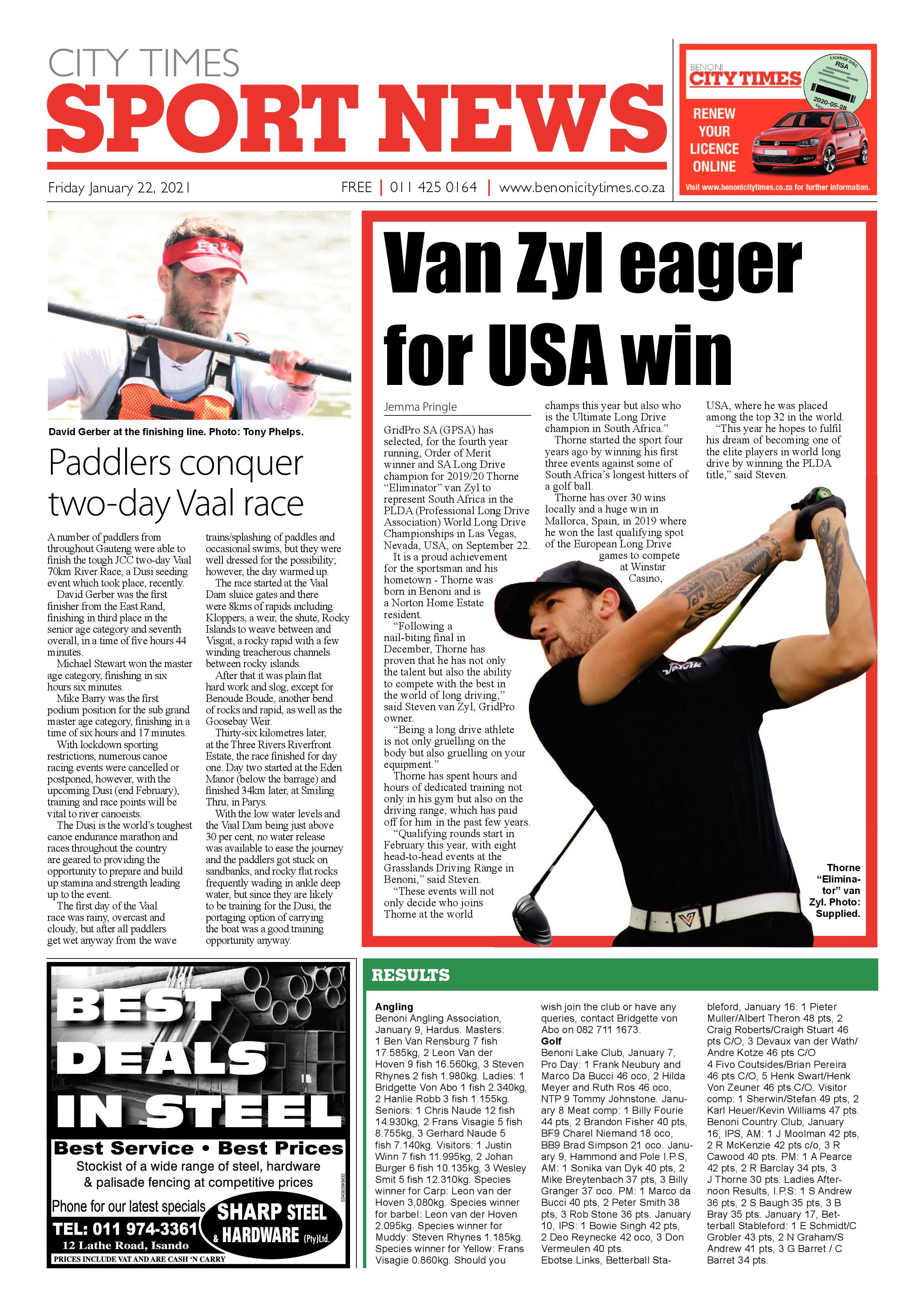 Benoni City Times 21  january 2021 page 16