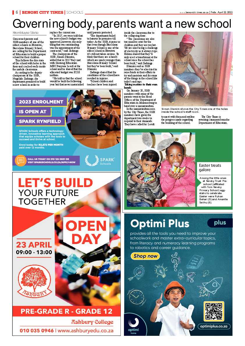 Benoni City Times 22 April 2022 page 10