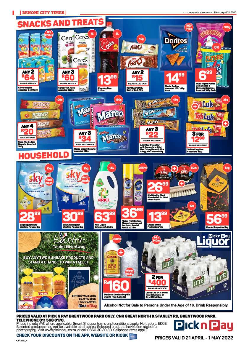 Benoni City Times 22 April 2022 page 18