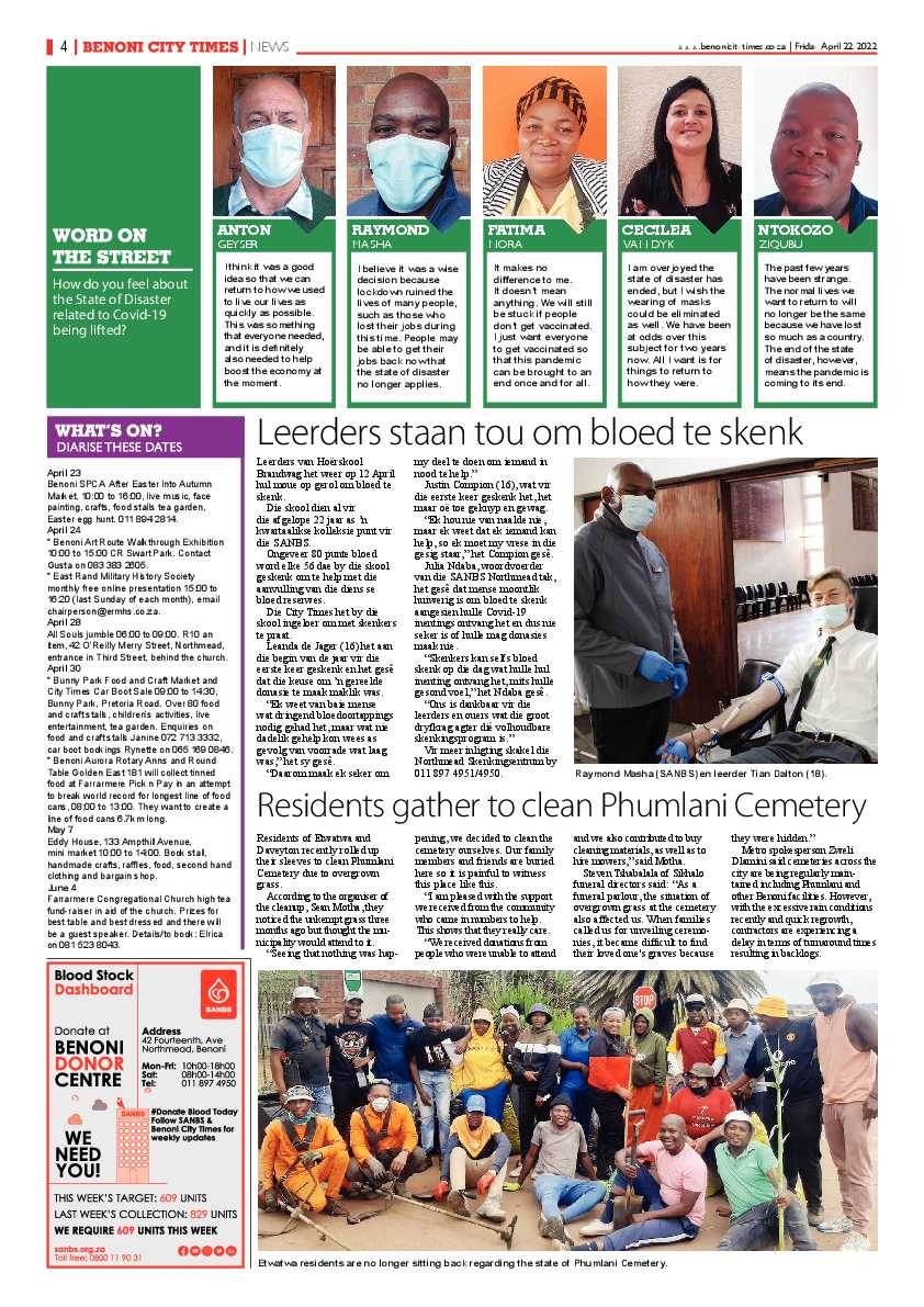 Benoni City Times 22 April 2022 page 8