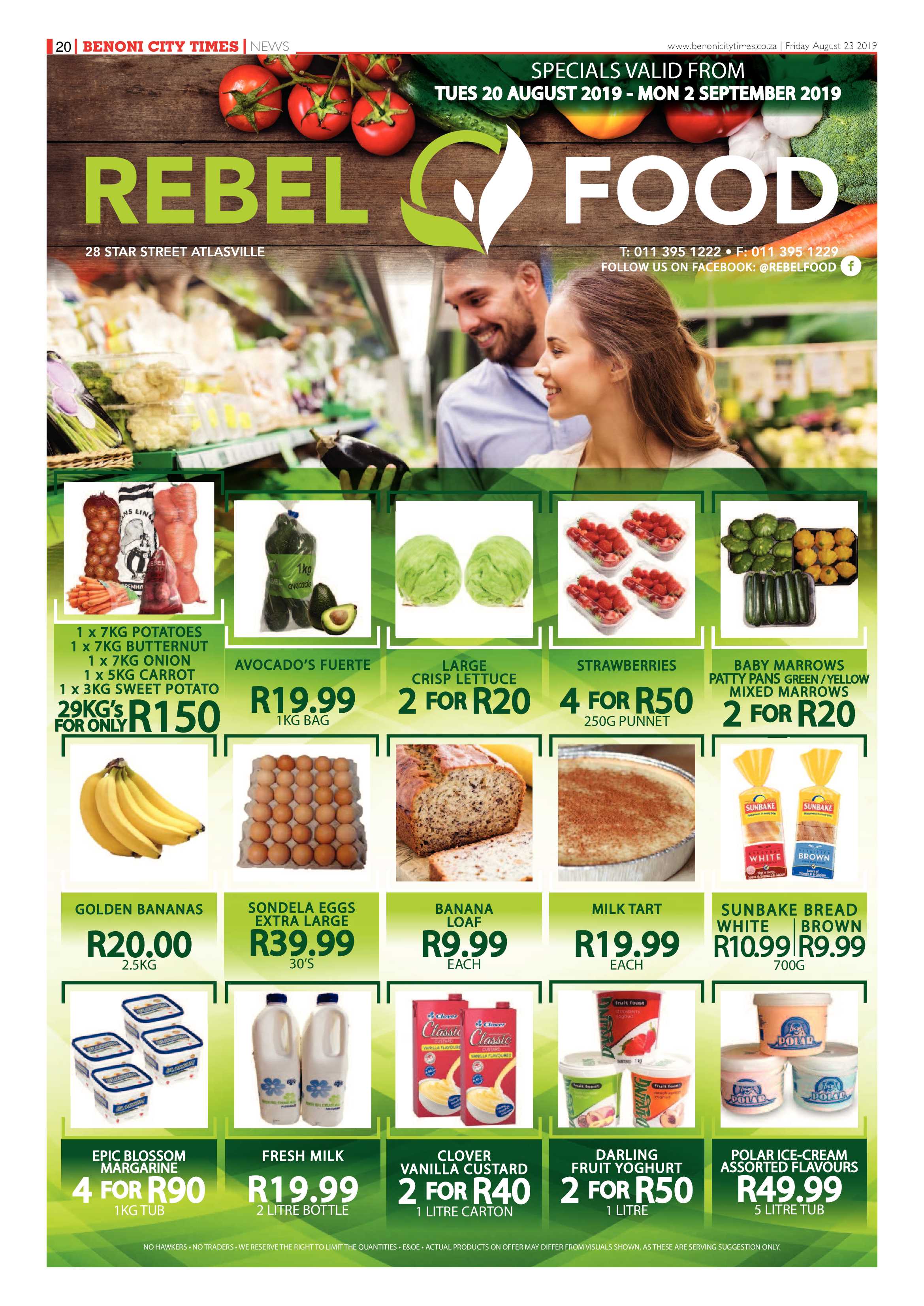 Benoni City Times 22 August 2018 page 20