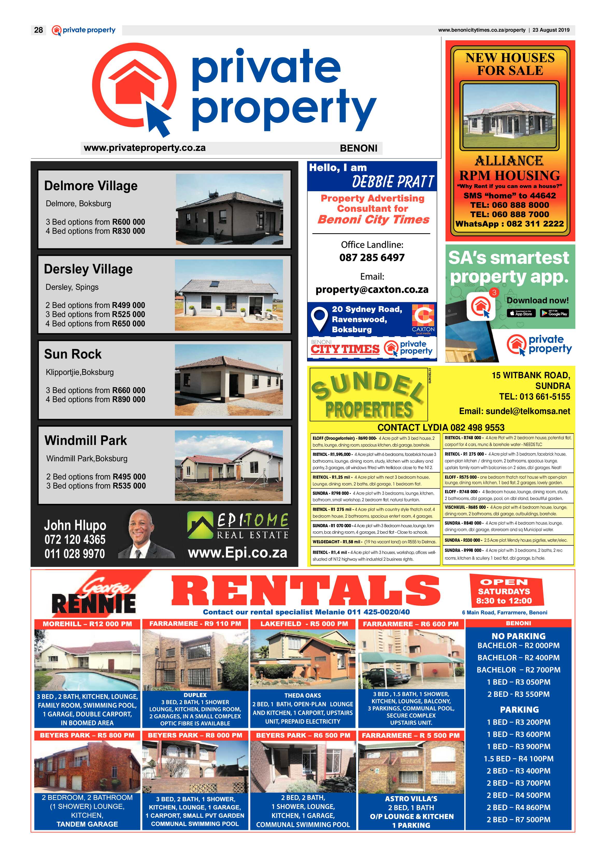 Benoni City Times 22 August 2019 page 28