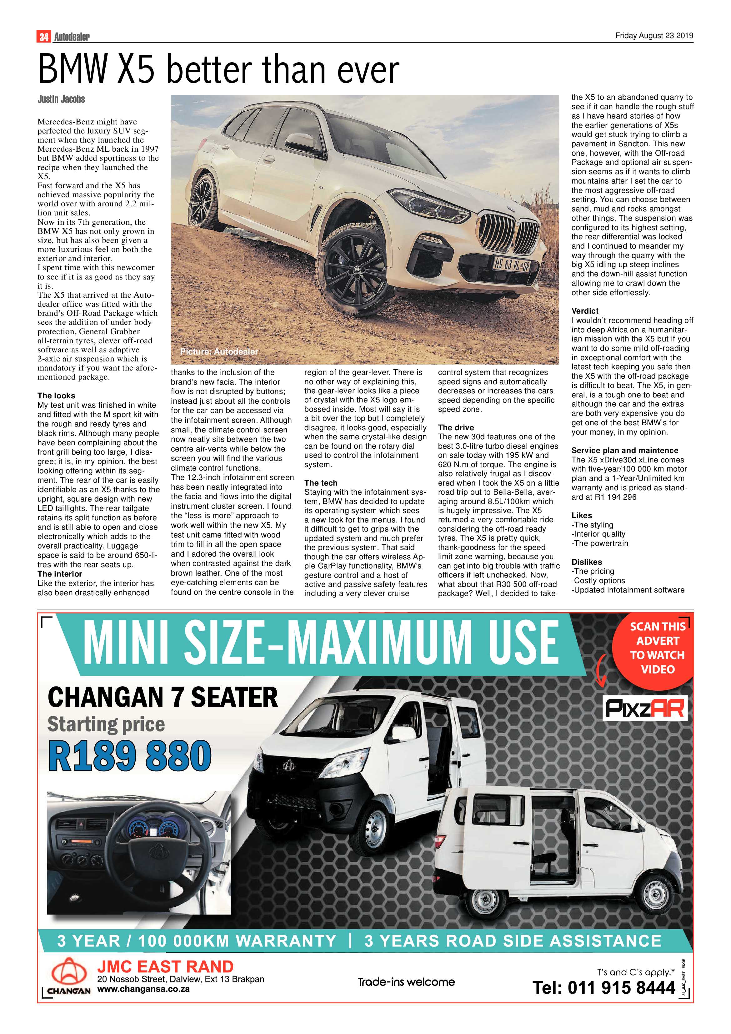 Benoni City Times 22 August 2019 page 34
