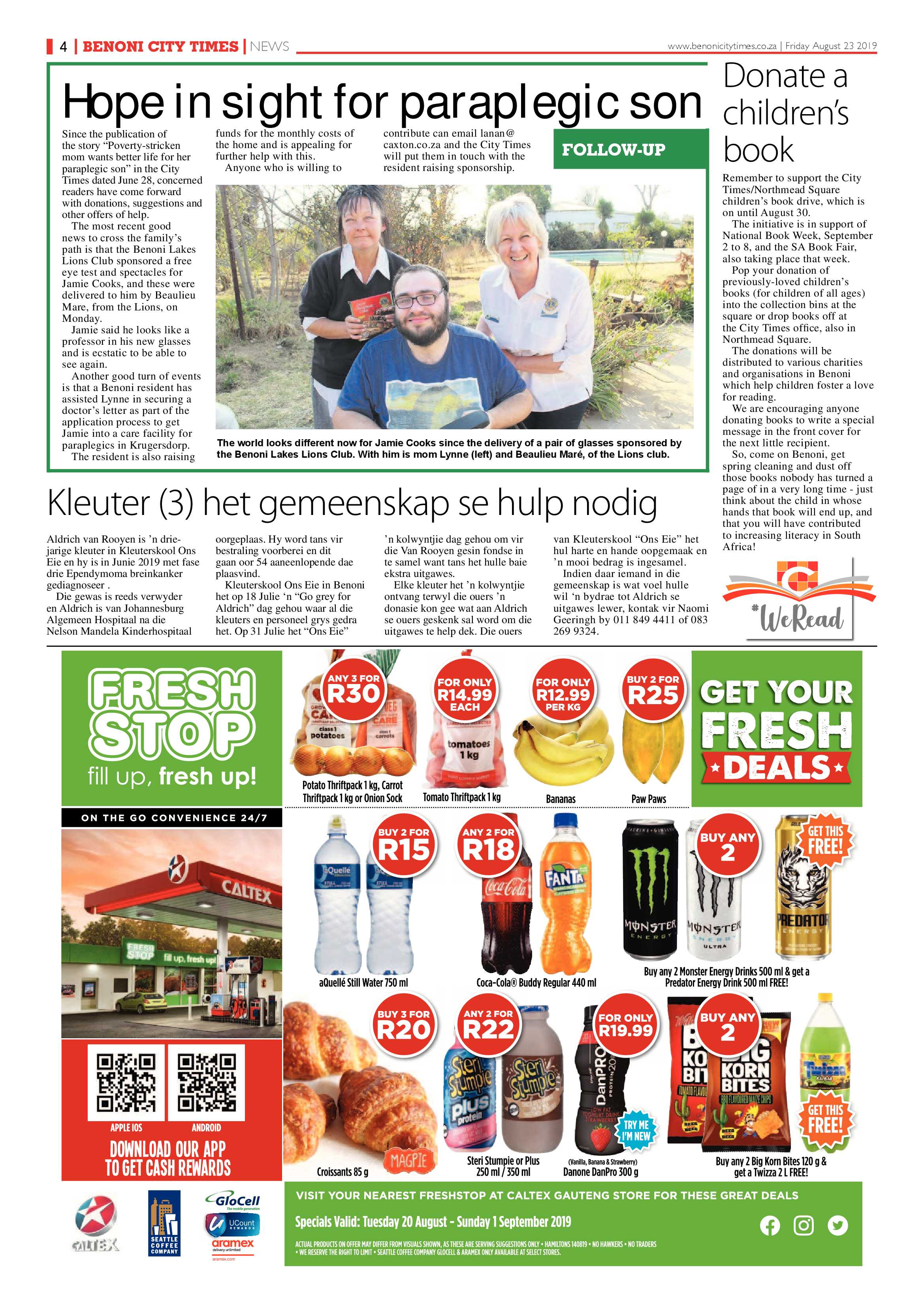 Benoni City Times 22 August 2019 page 4