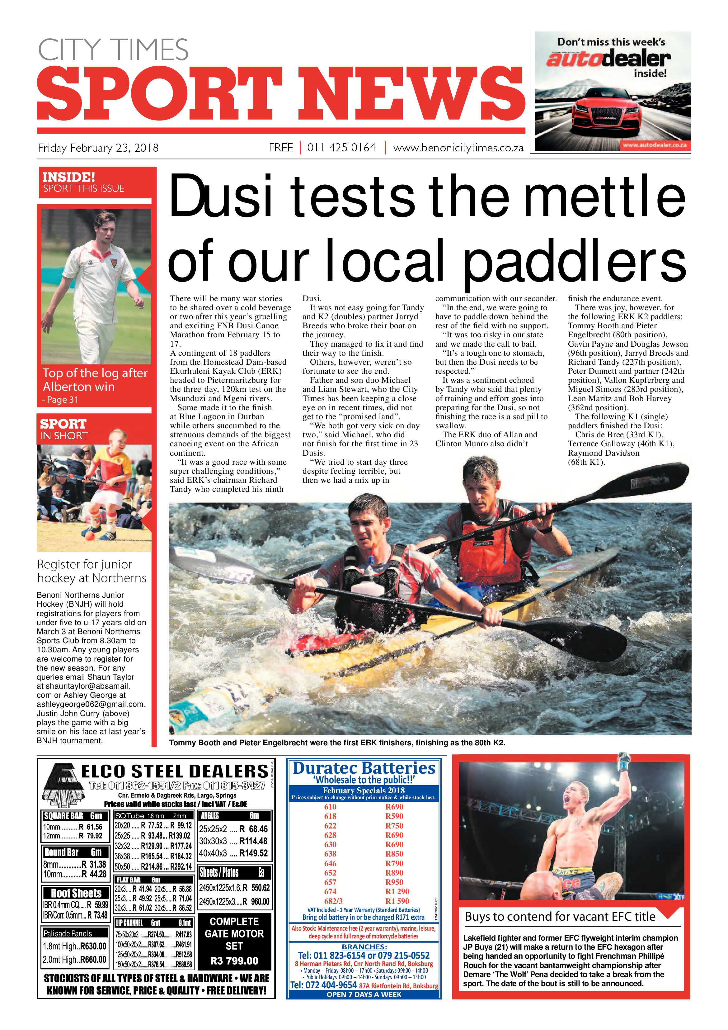 Benoni City Times 22 February 2018 page 32