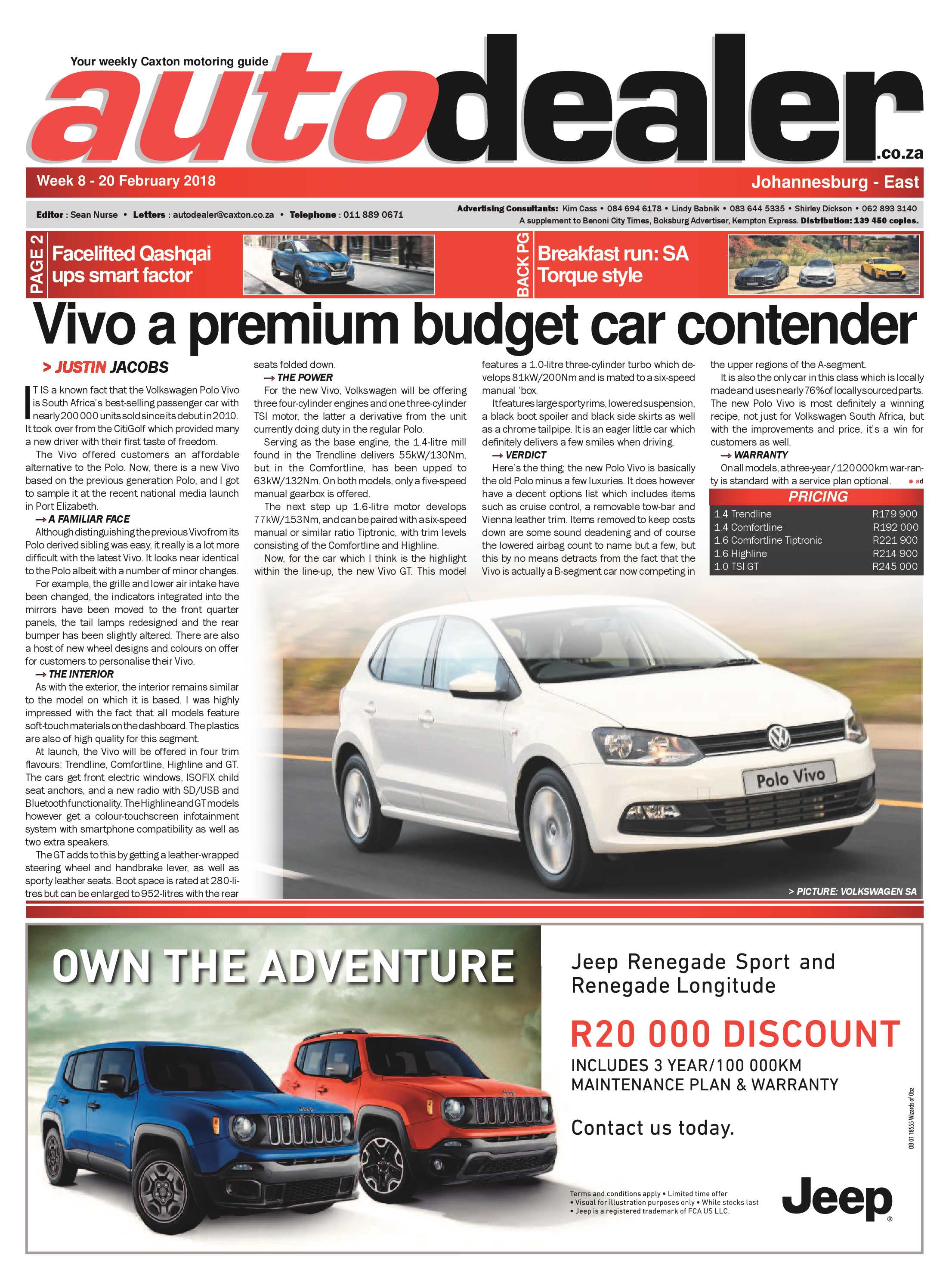 Benoni City Times 22 February 2018 page 33