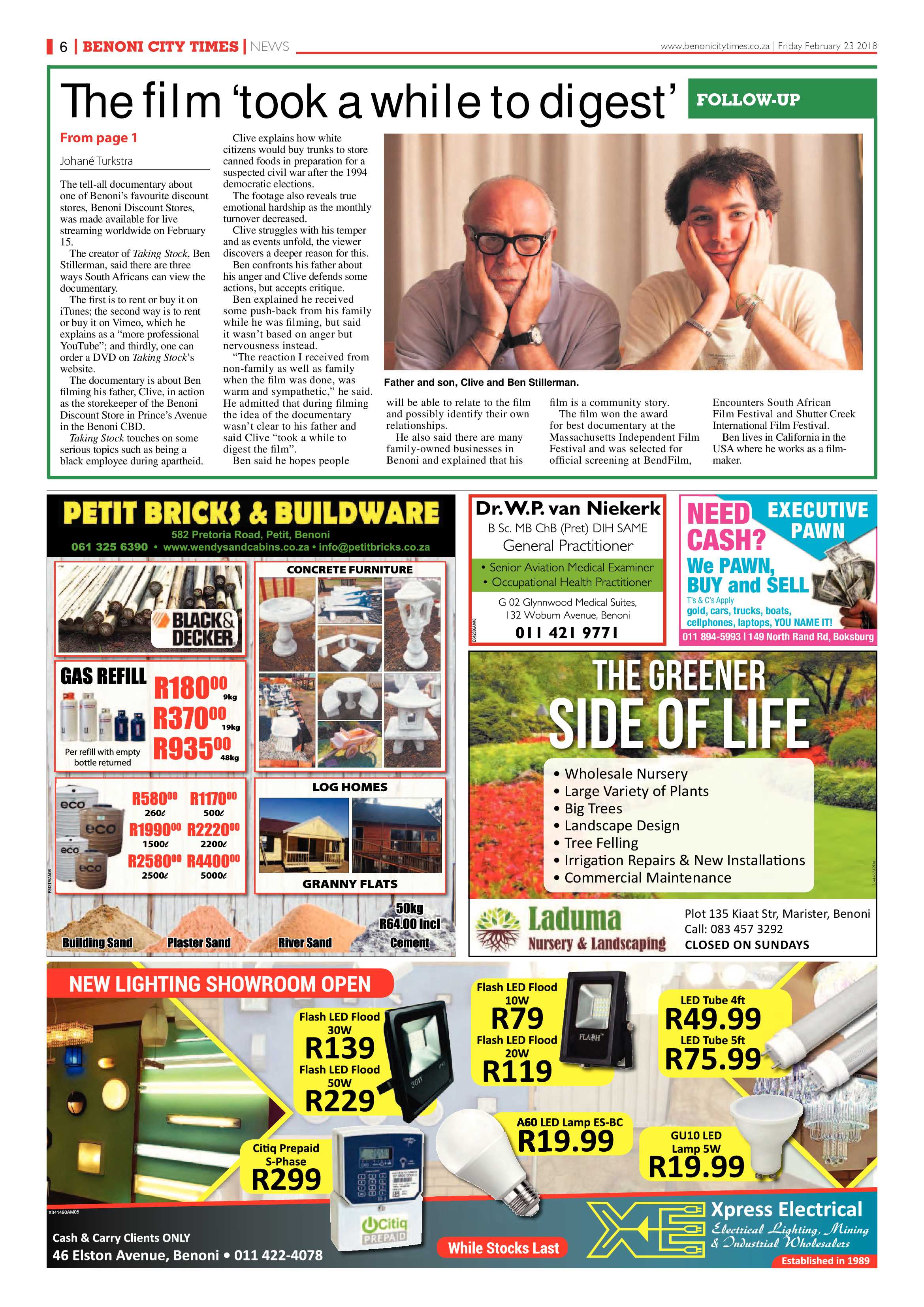 Benoni City Times 22 February 2018 page 6