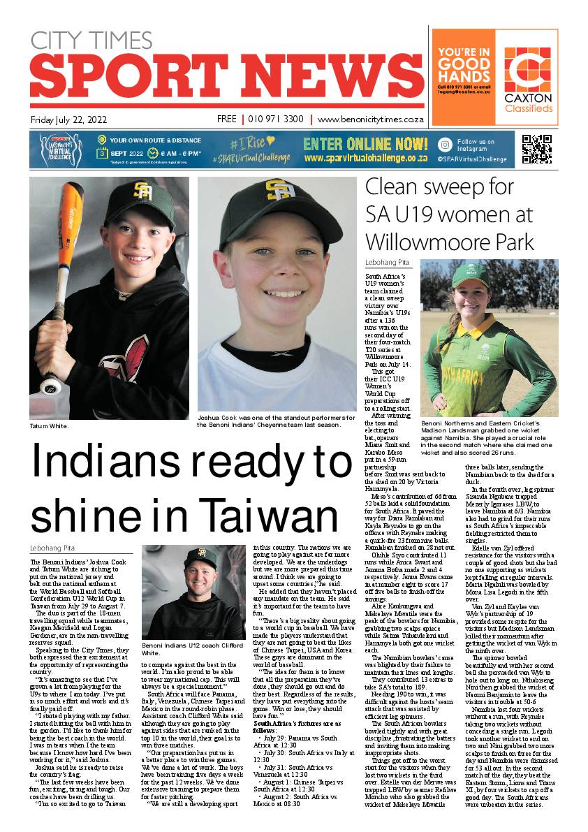 Benoni City Times 22 July 2022 page 12