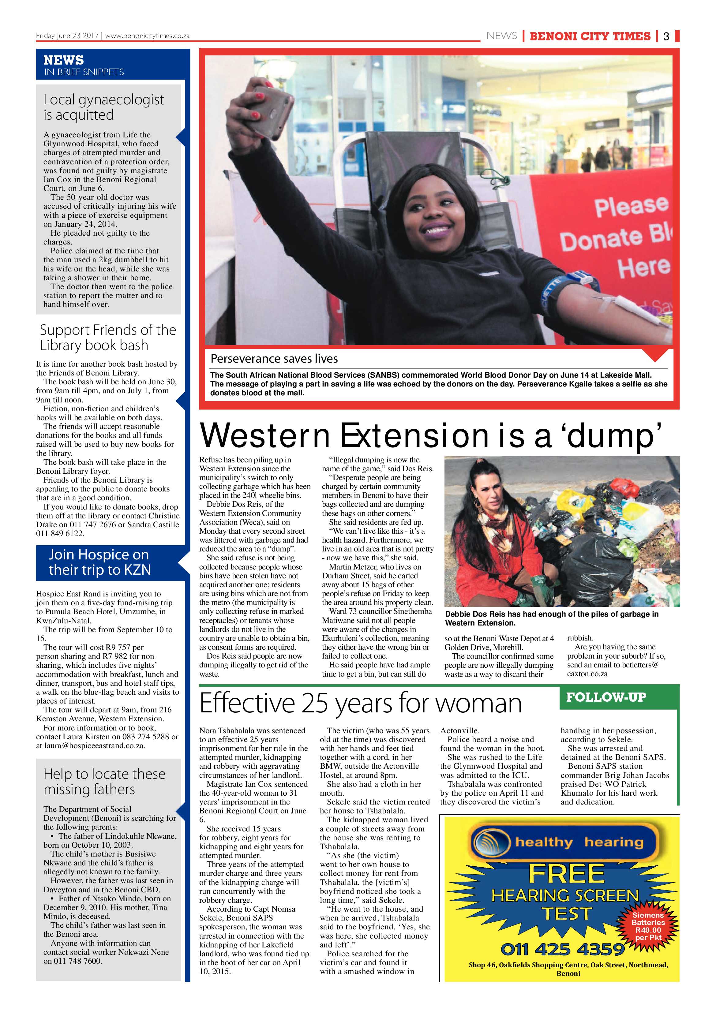 Benoni City Times 22 June 2017 page 3