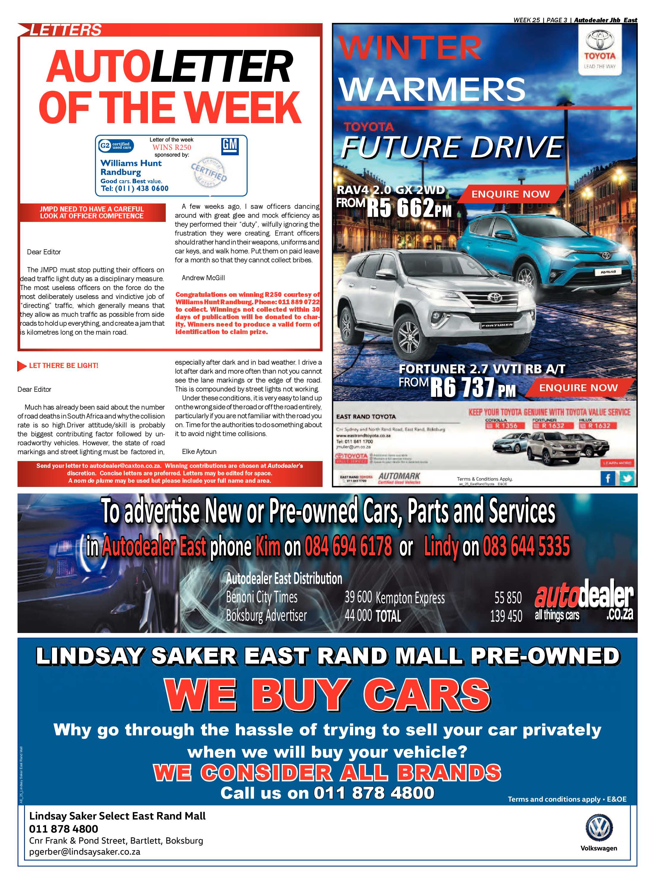 Benoni City Times 22 June 2017 page 31