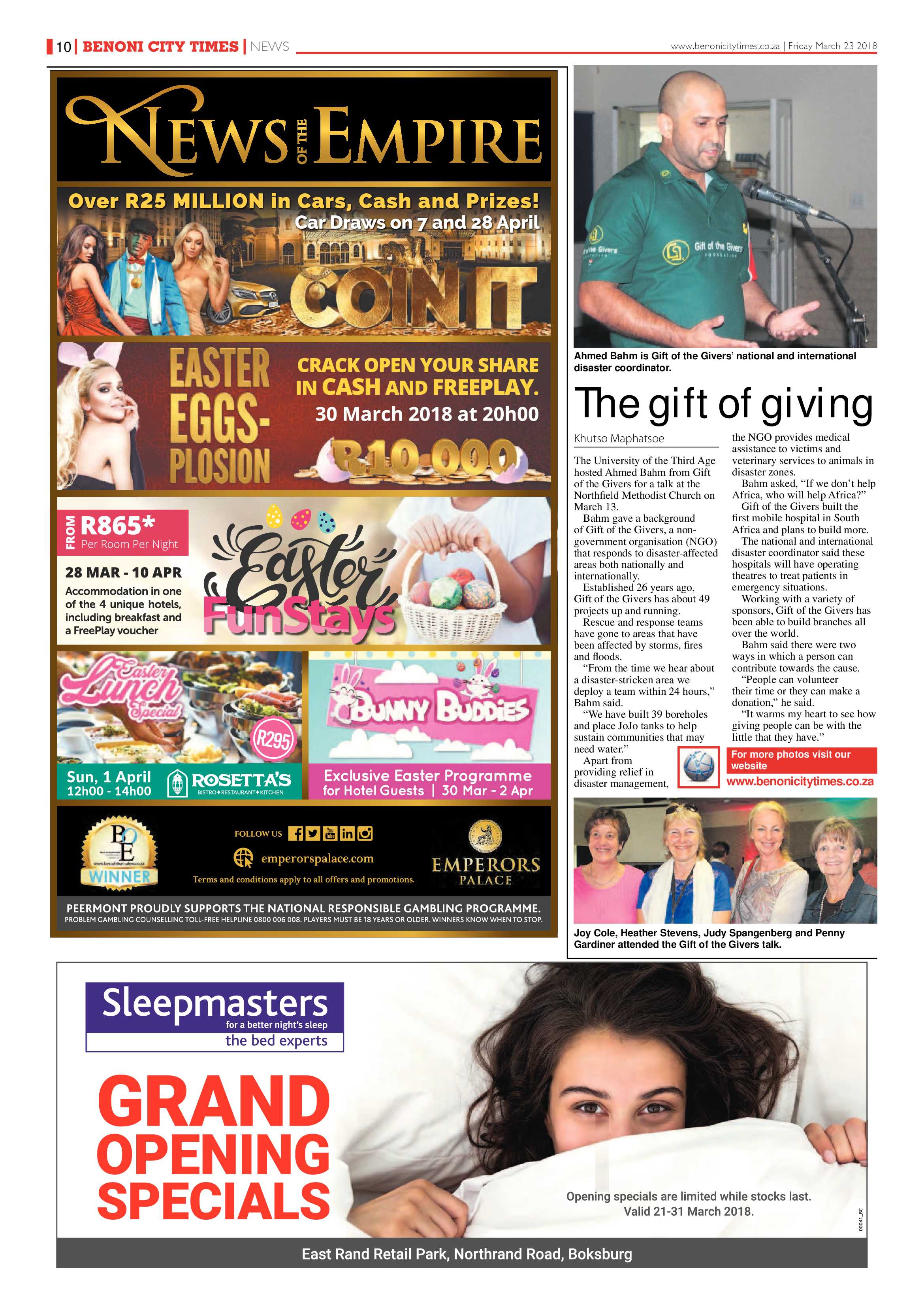 Benoni City Times 22 March 2018 page 10