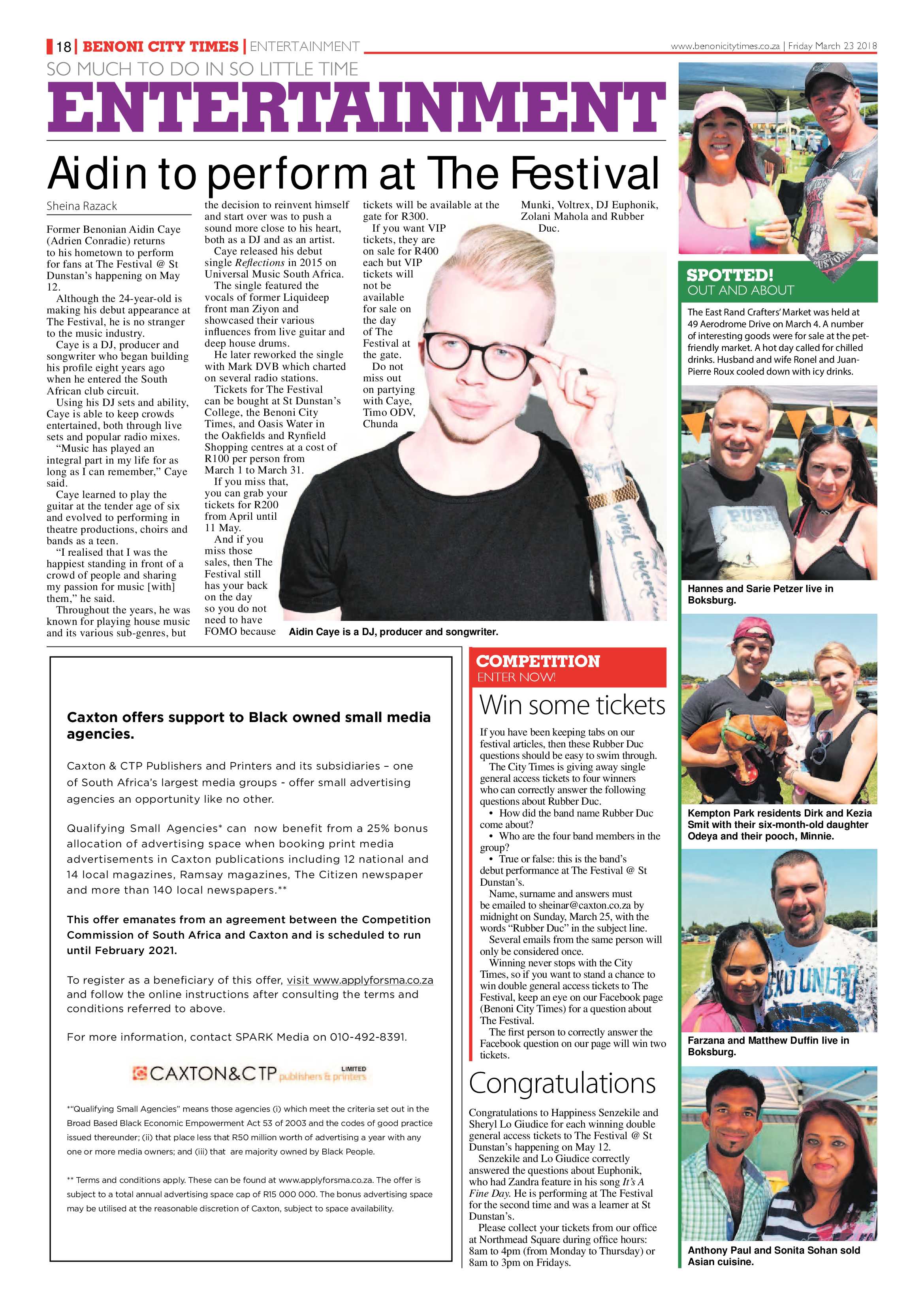 Benoni City Times 22 March 2018 page 18