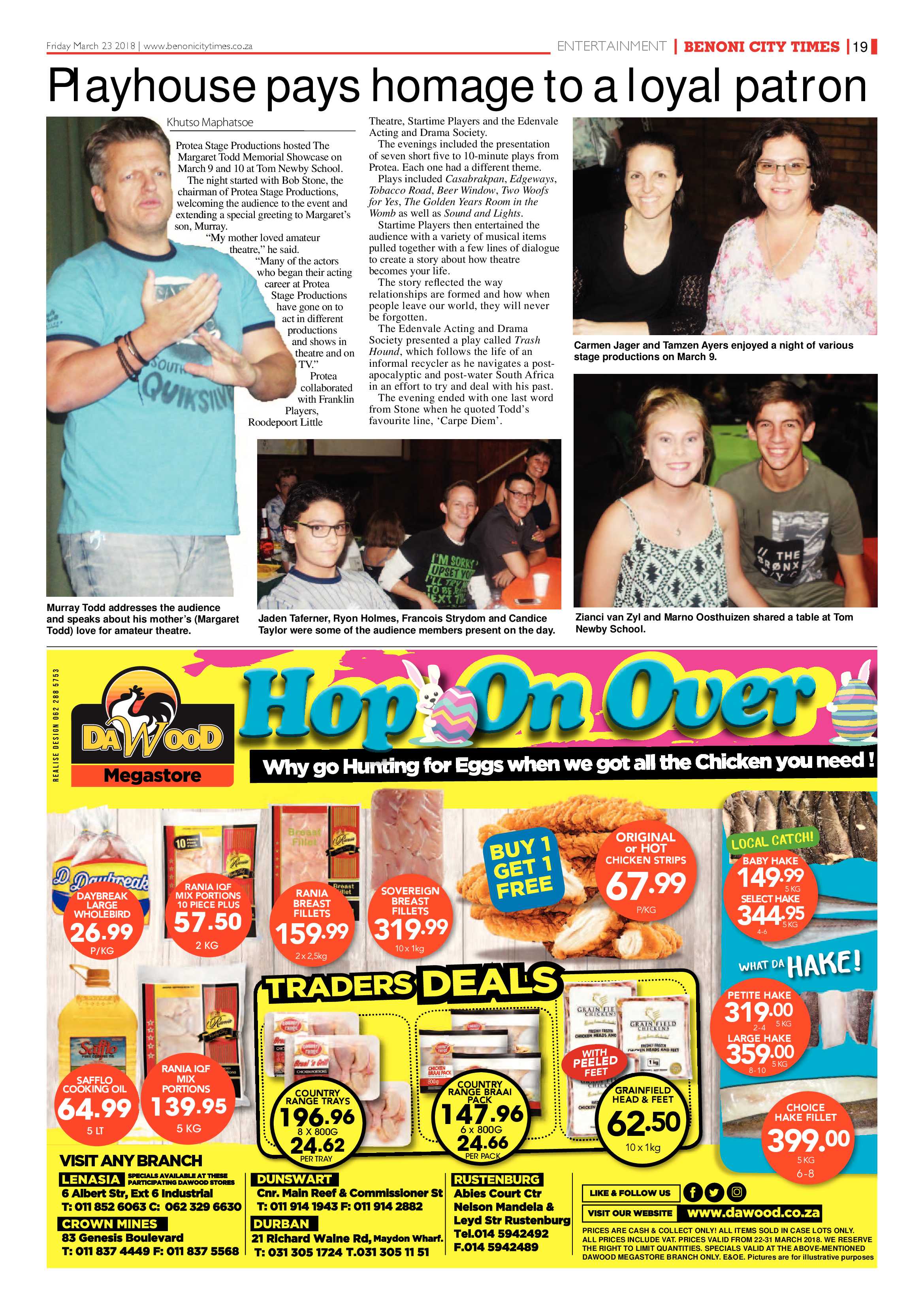 Benoni City Times 22 March 2018 page 19