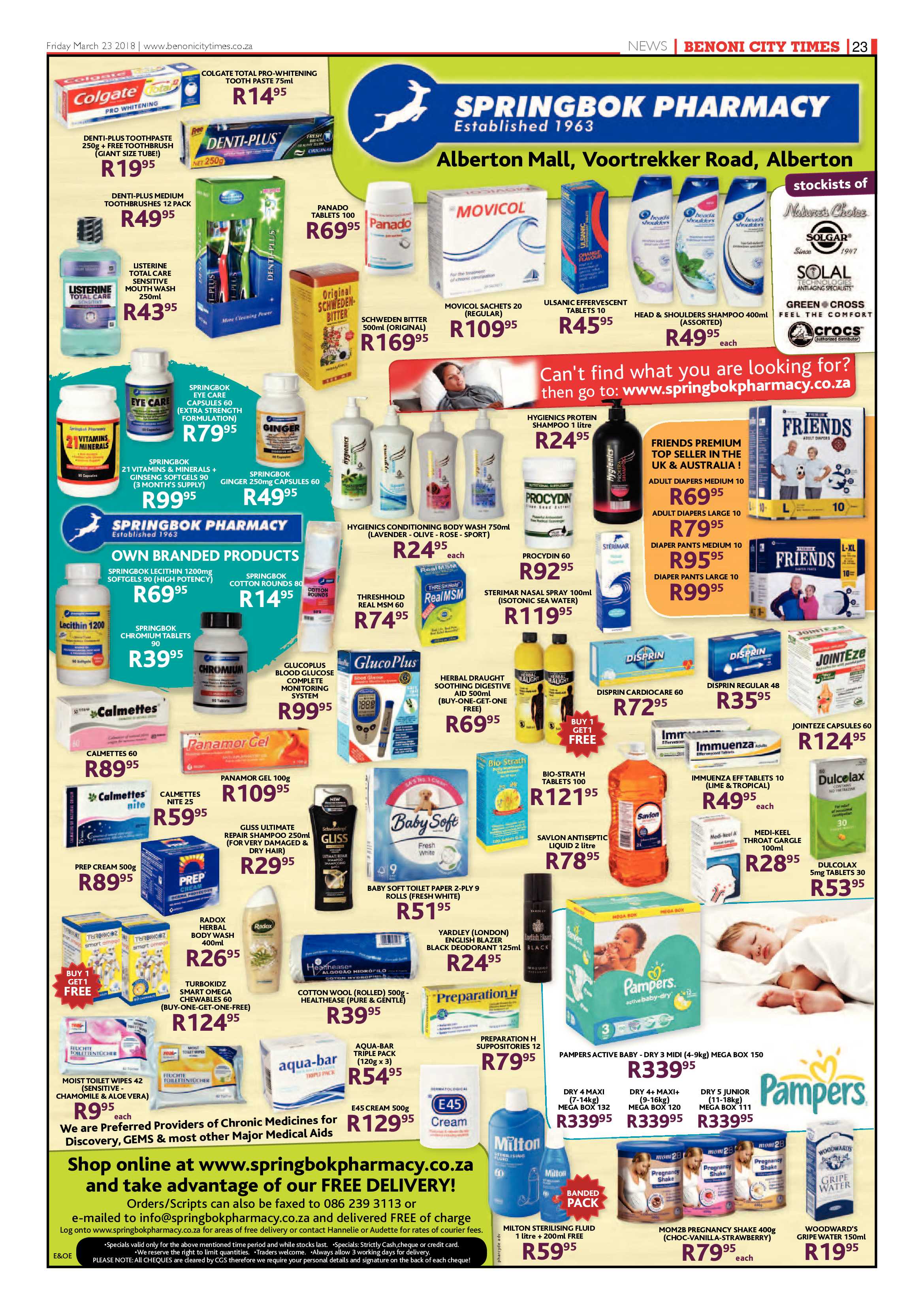 Benoni City Times 22 March 2018 page 23