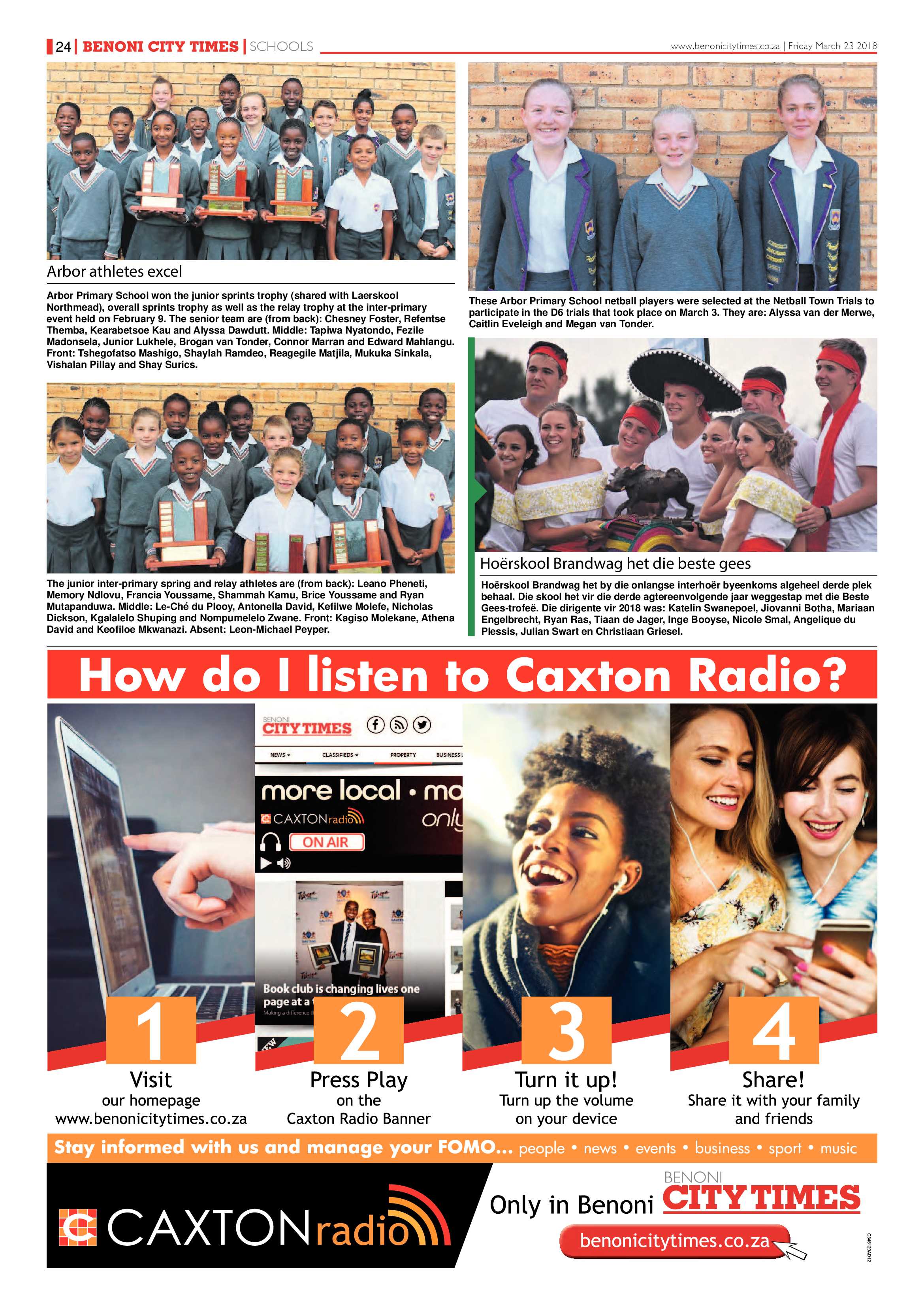 Benoni City Times 22 March 2018 page 24