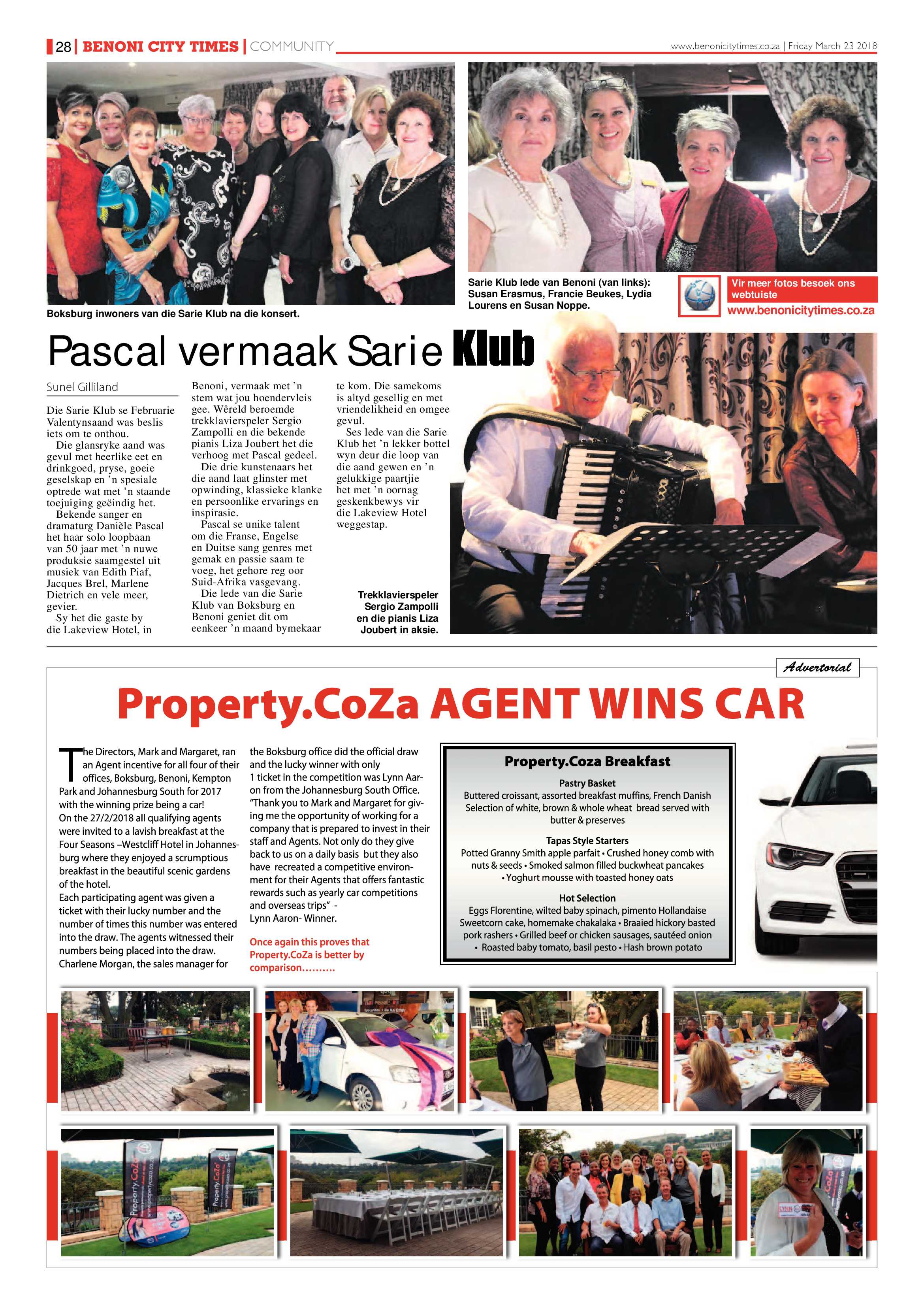 Benoni City Times 22 March 2018 page 28