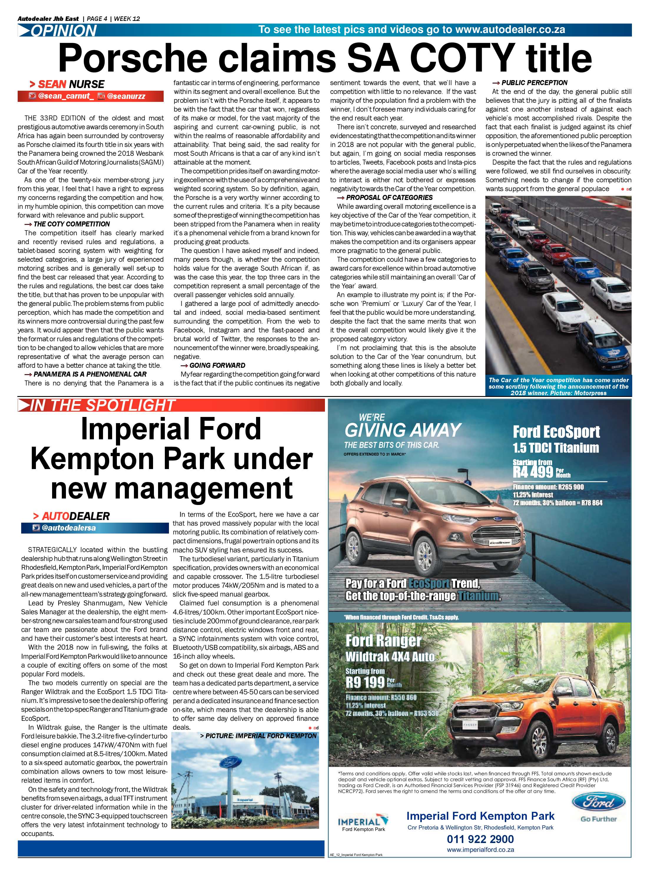 Benoni City Times 22 March 2018 page 44