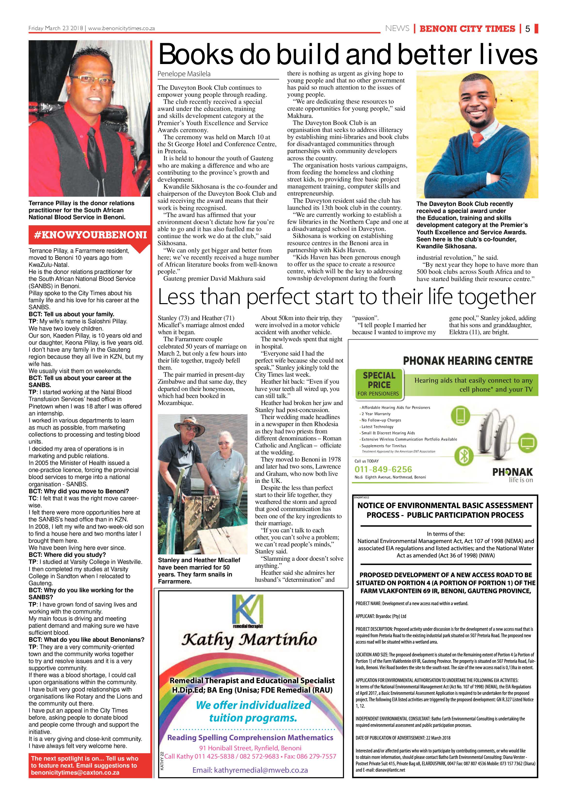 Benoni City Times 22 March 2018 page 5