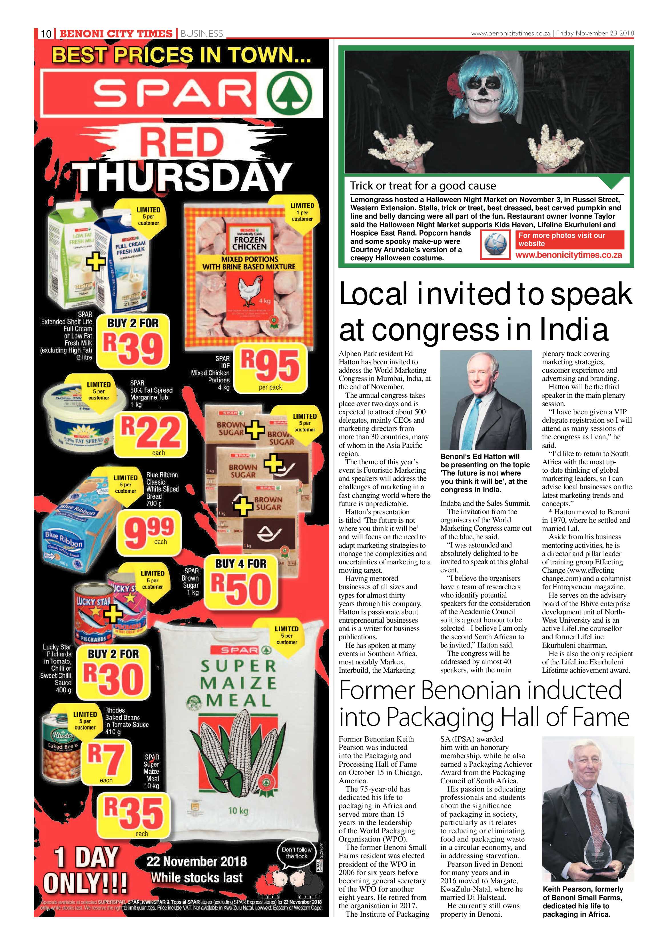 Benoni City Times 22 November 2018 page 10