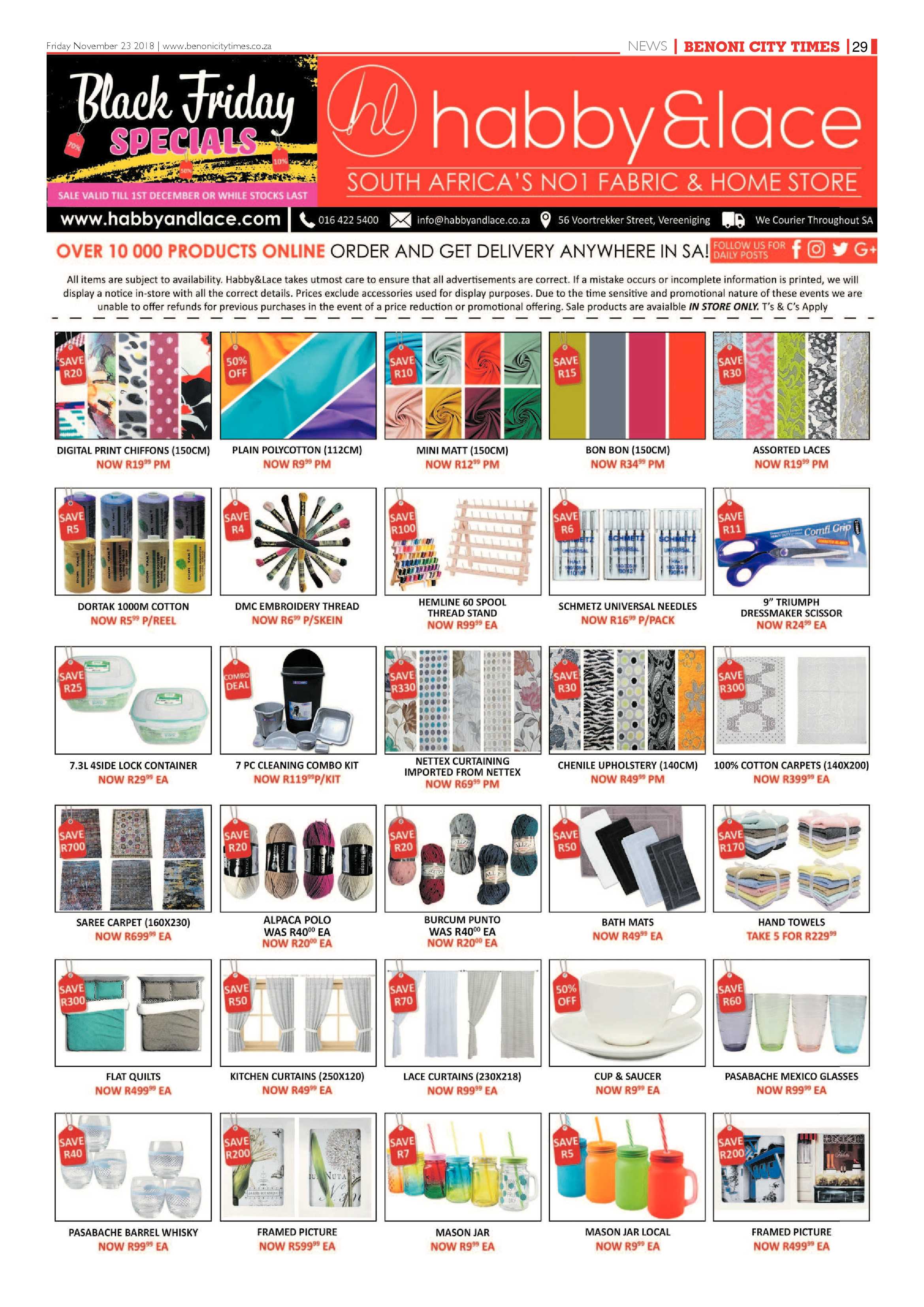 Benoni City Times 22 November 2018 page 29