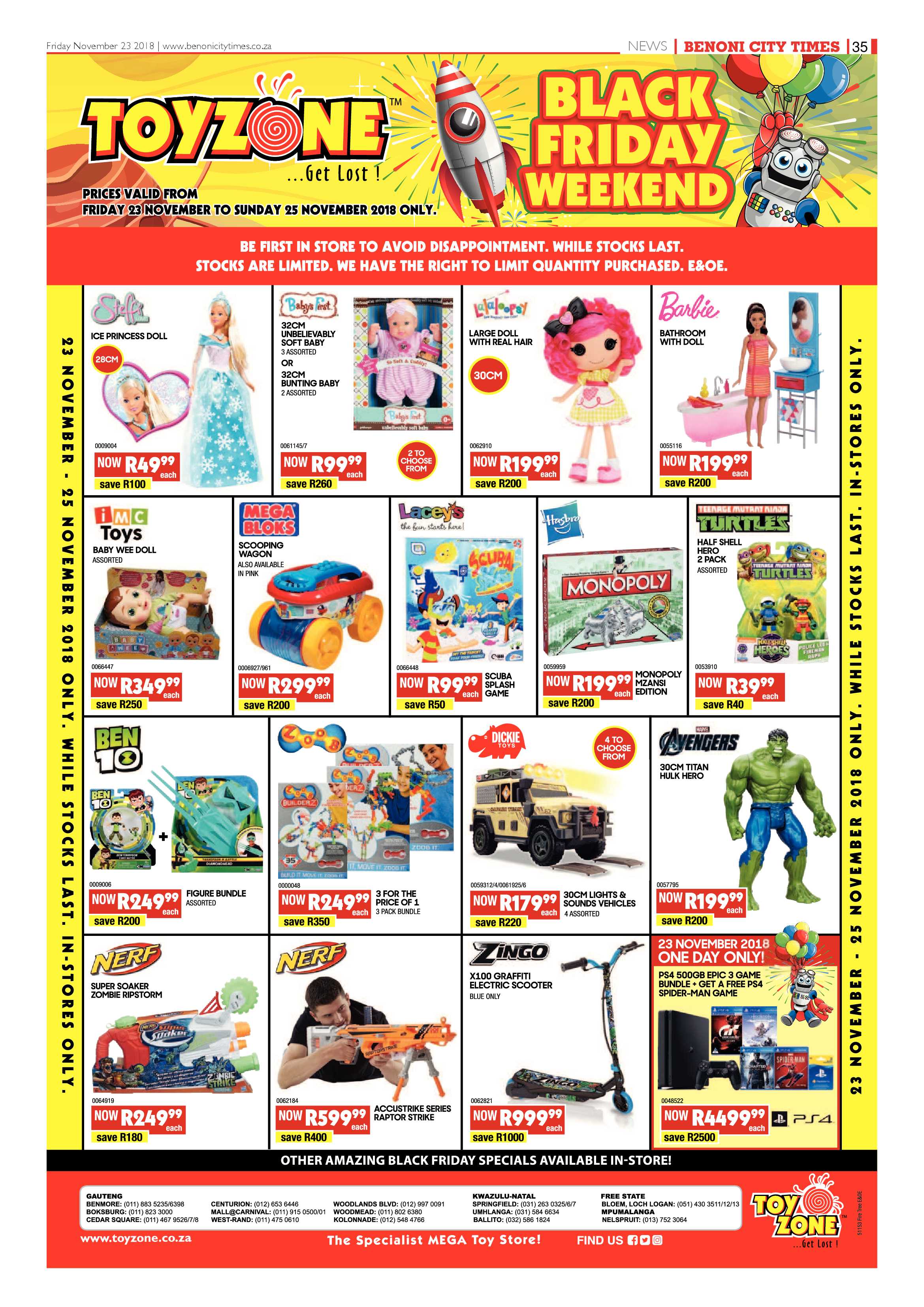 Benoni City Times 22 November 2018 page 35