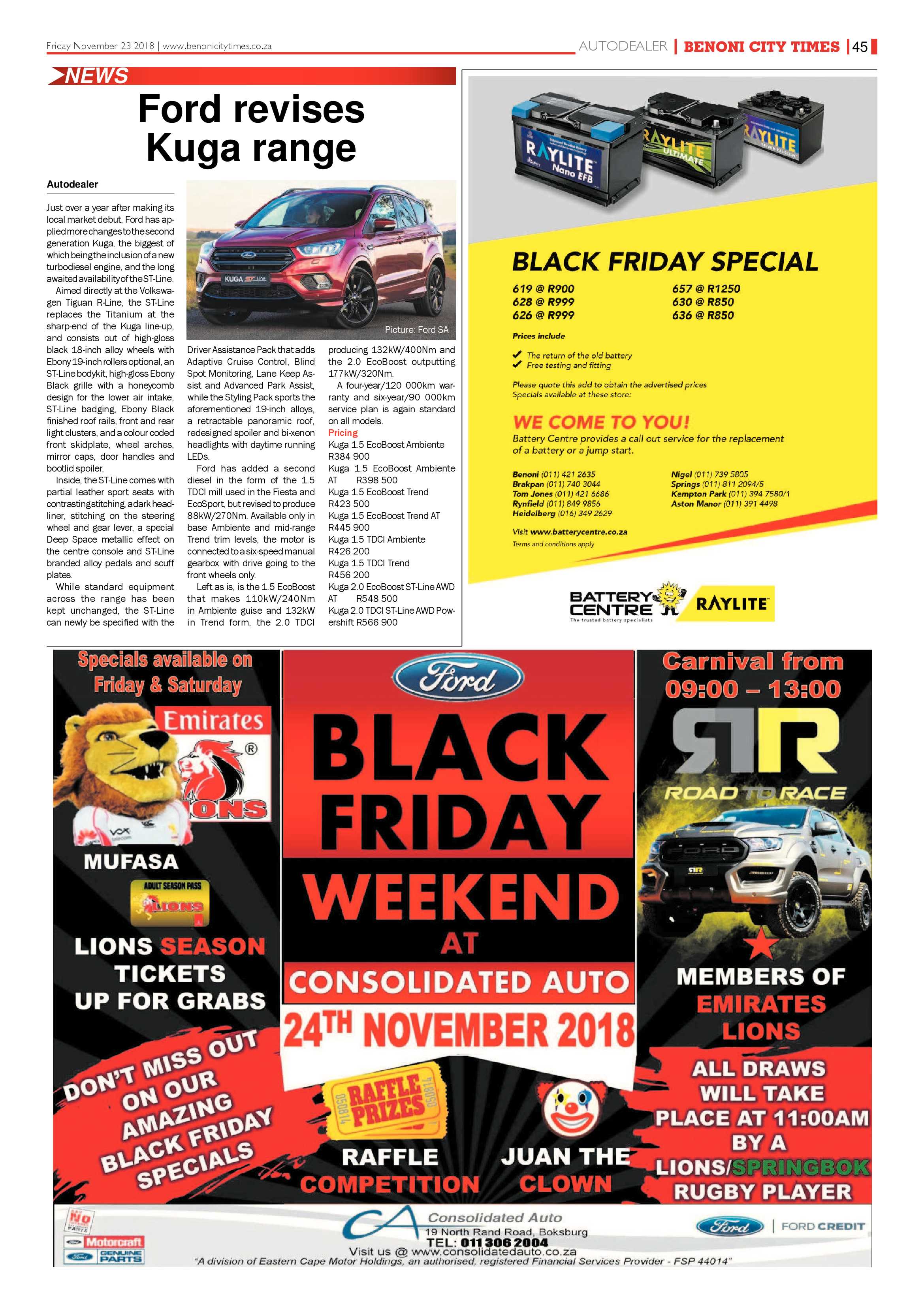 Benoni City Times 22 November 2018 page 45