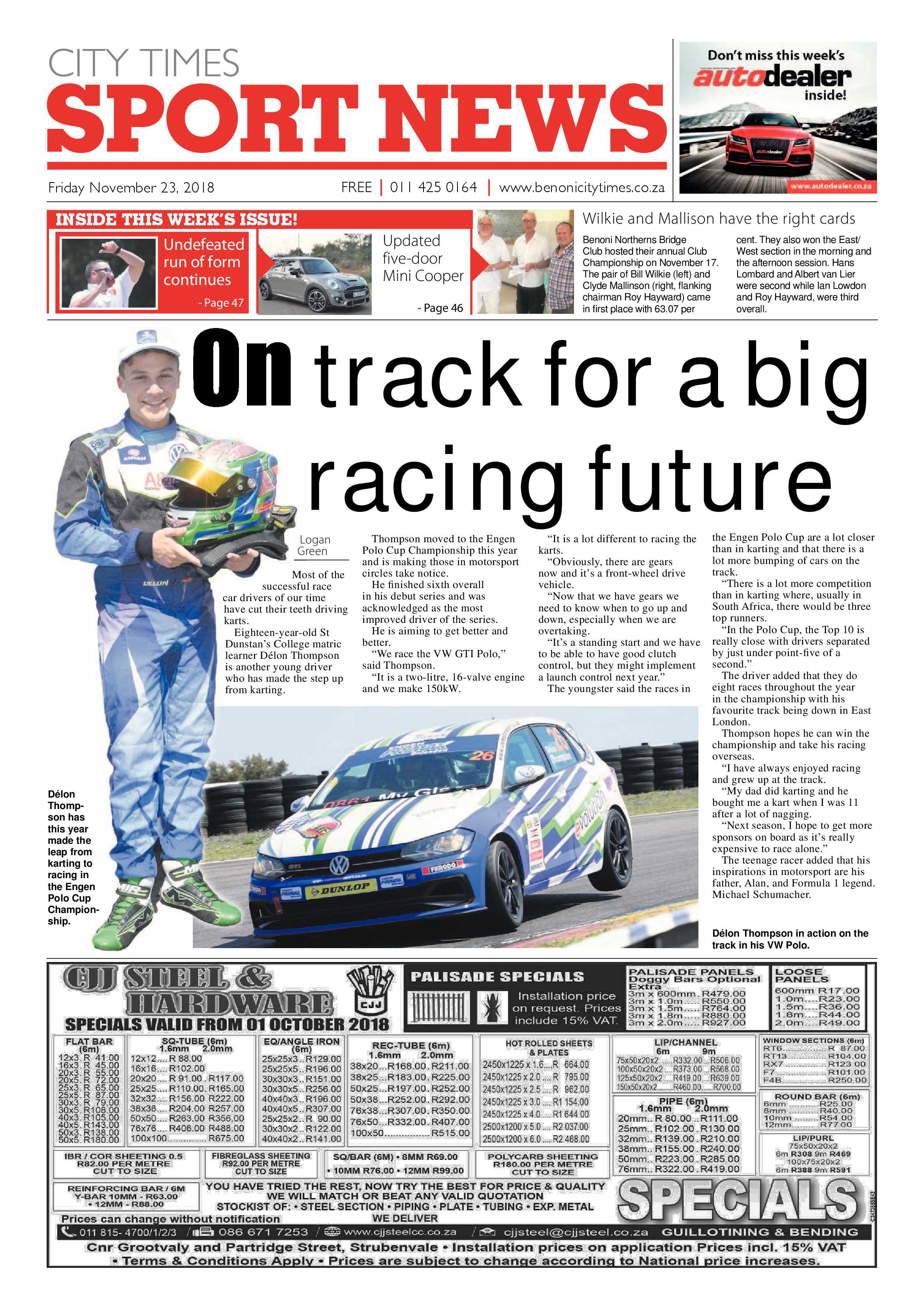 Benoni City Times 22 November 2018 page 48