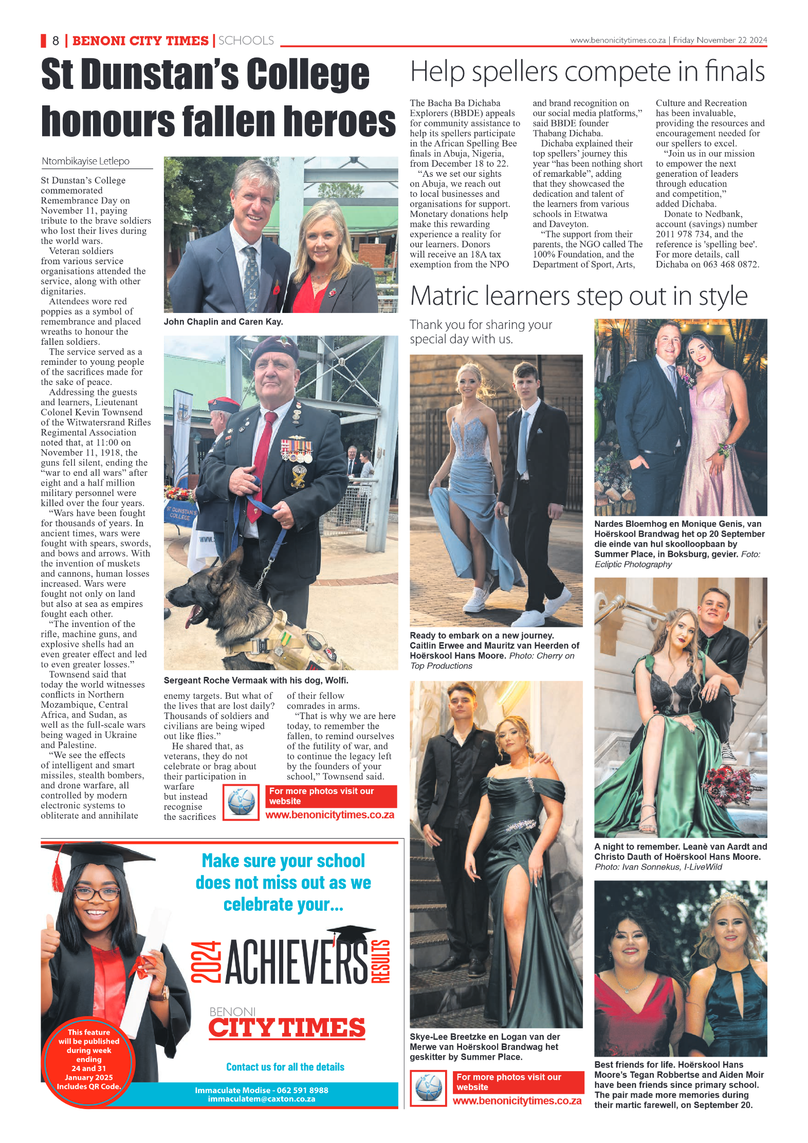 Benoni City Times 22 November 2024 page 10