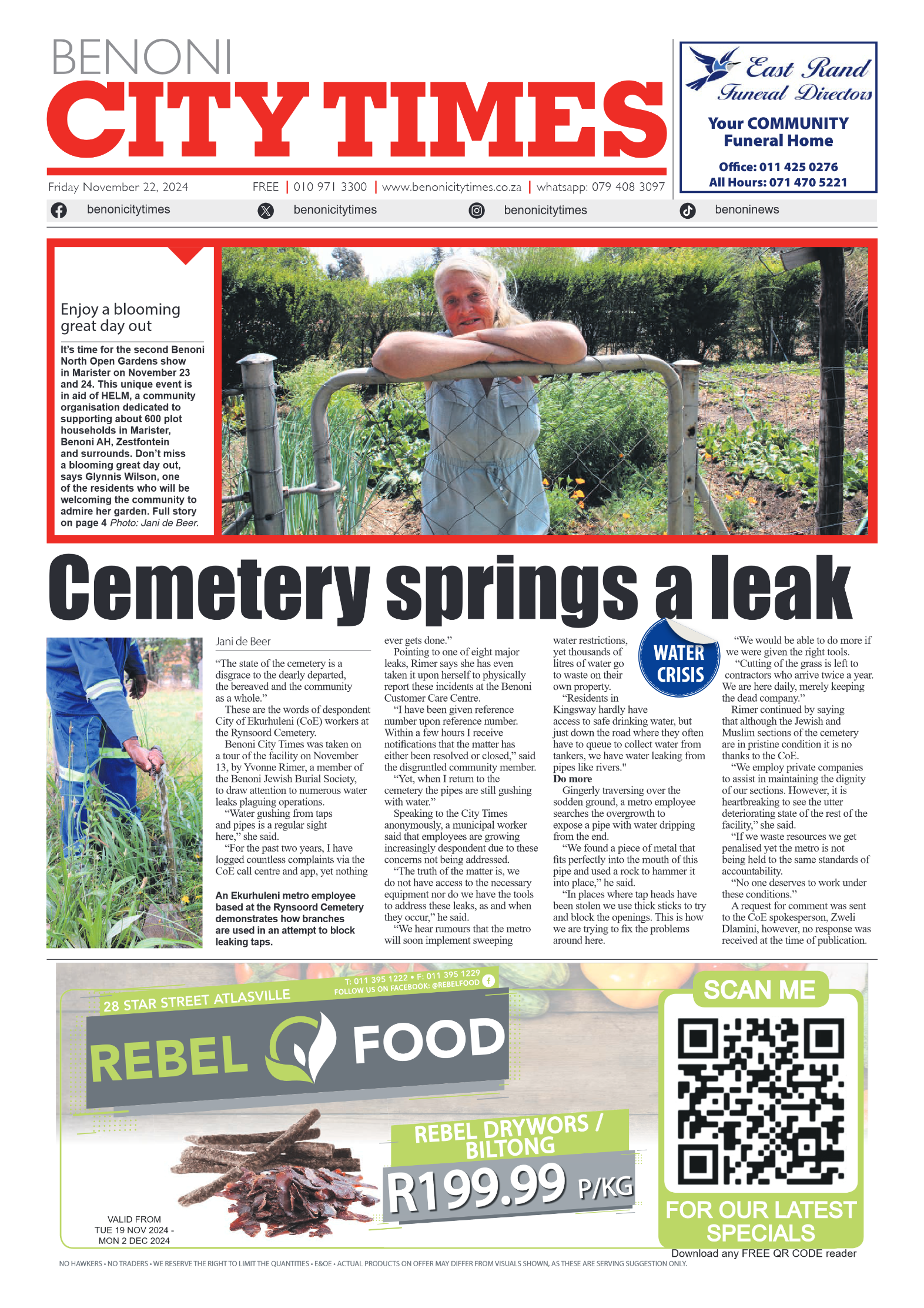 Benoni City Times 22 November 2024 page 3