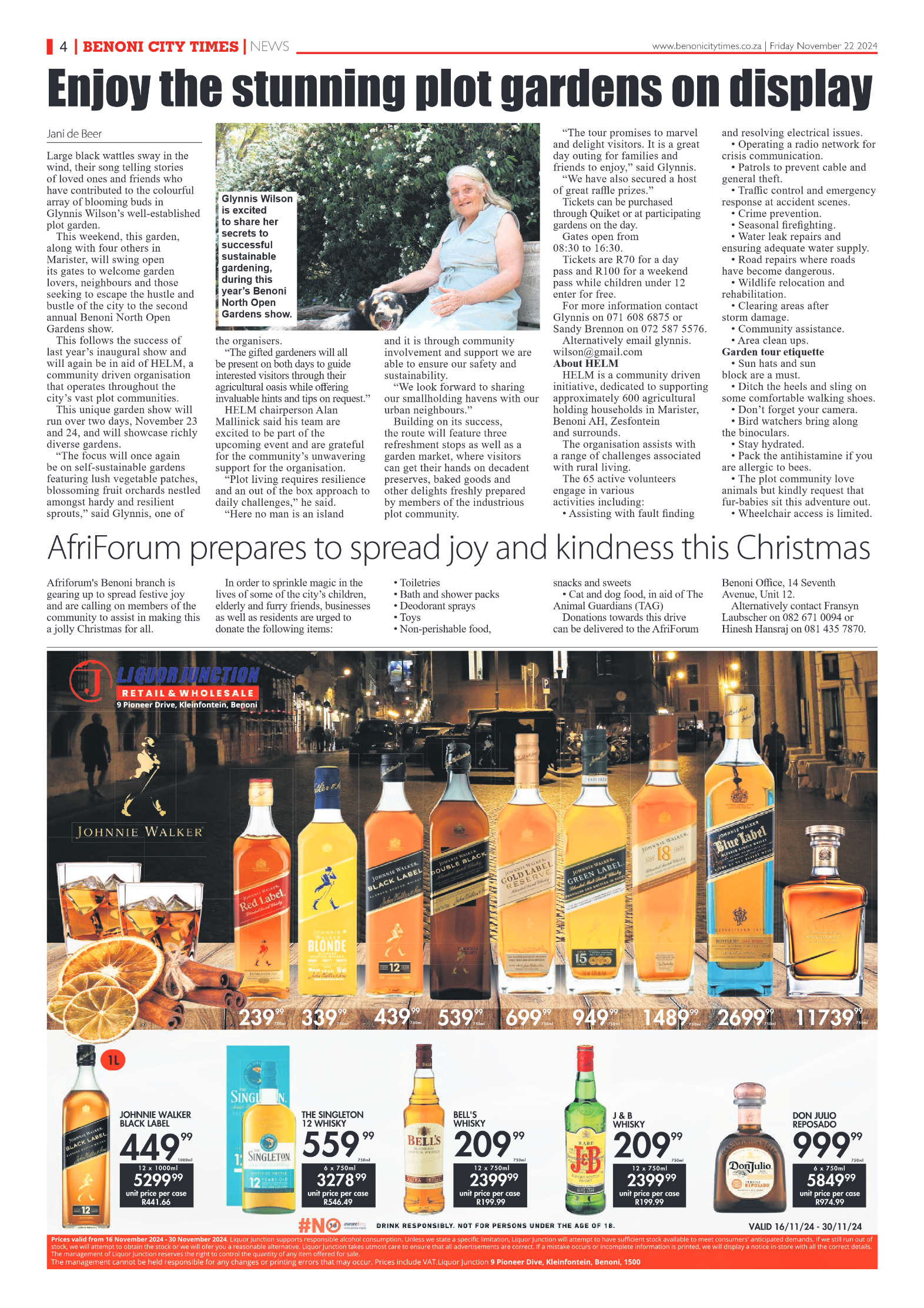 Benoni City Times 22 November 2024 page 6
