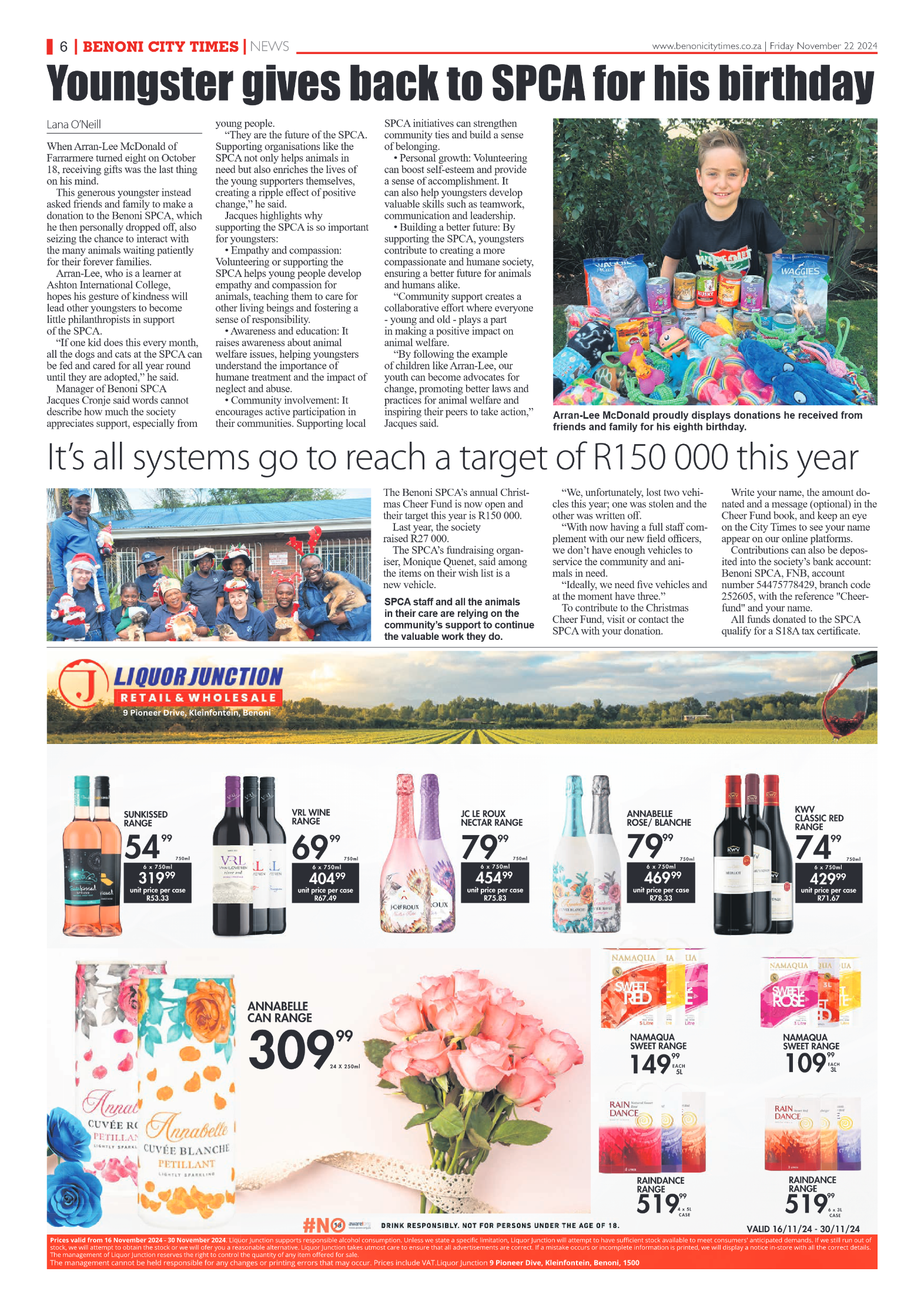 Benoni City Times 22 November 2024 page 8