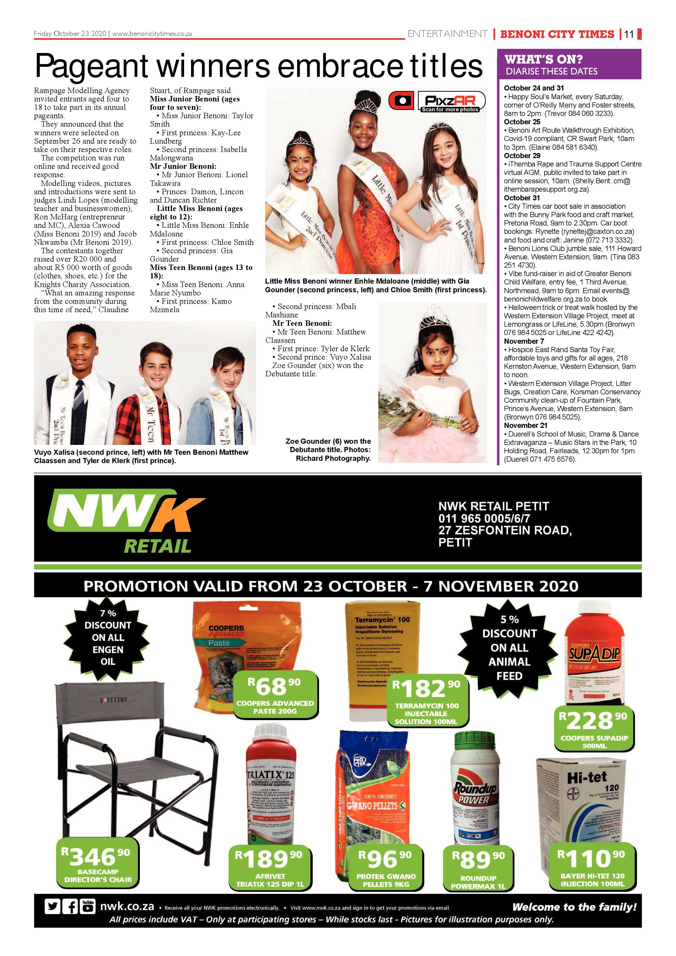 Benoni City Times 22 October 2020 page 11
