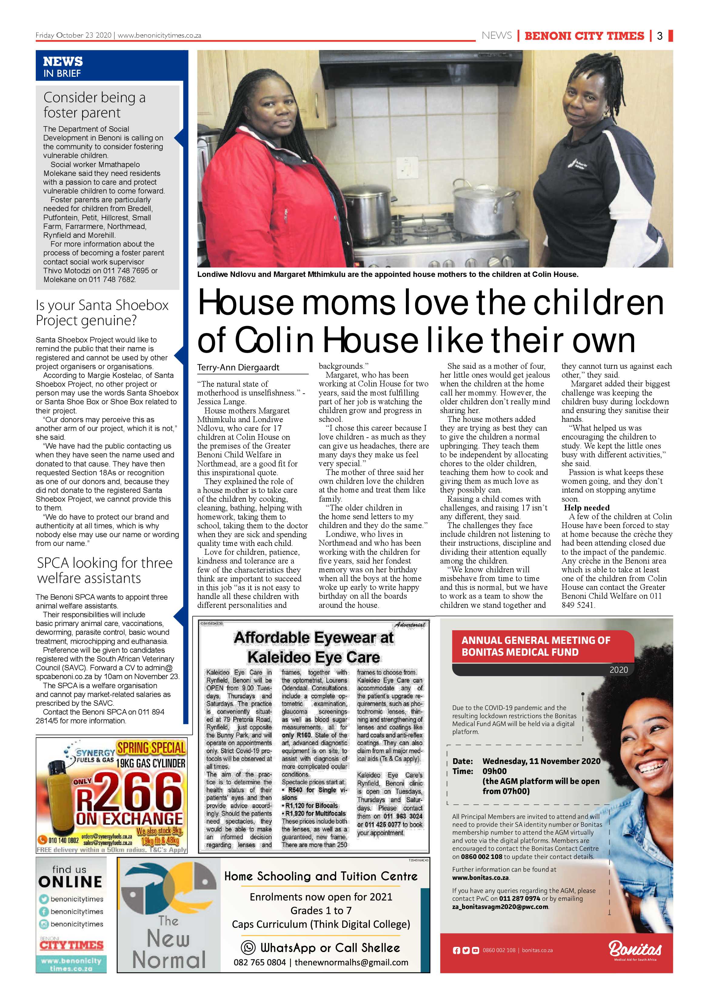 Benoni City Times 22 October 2020 page 3