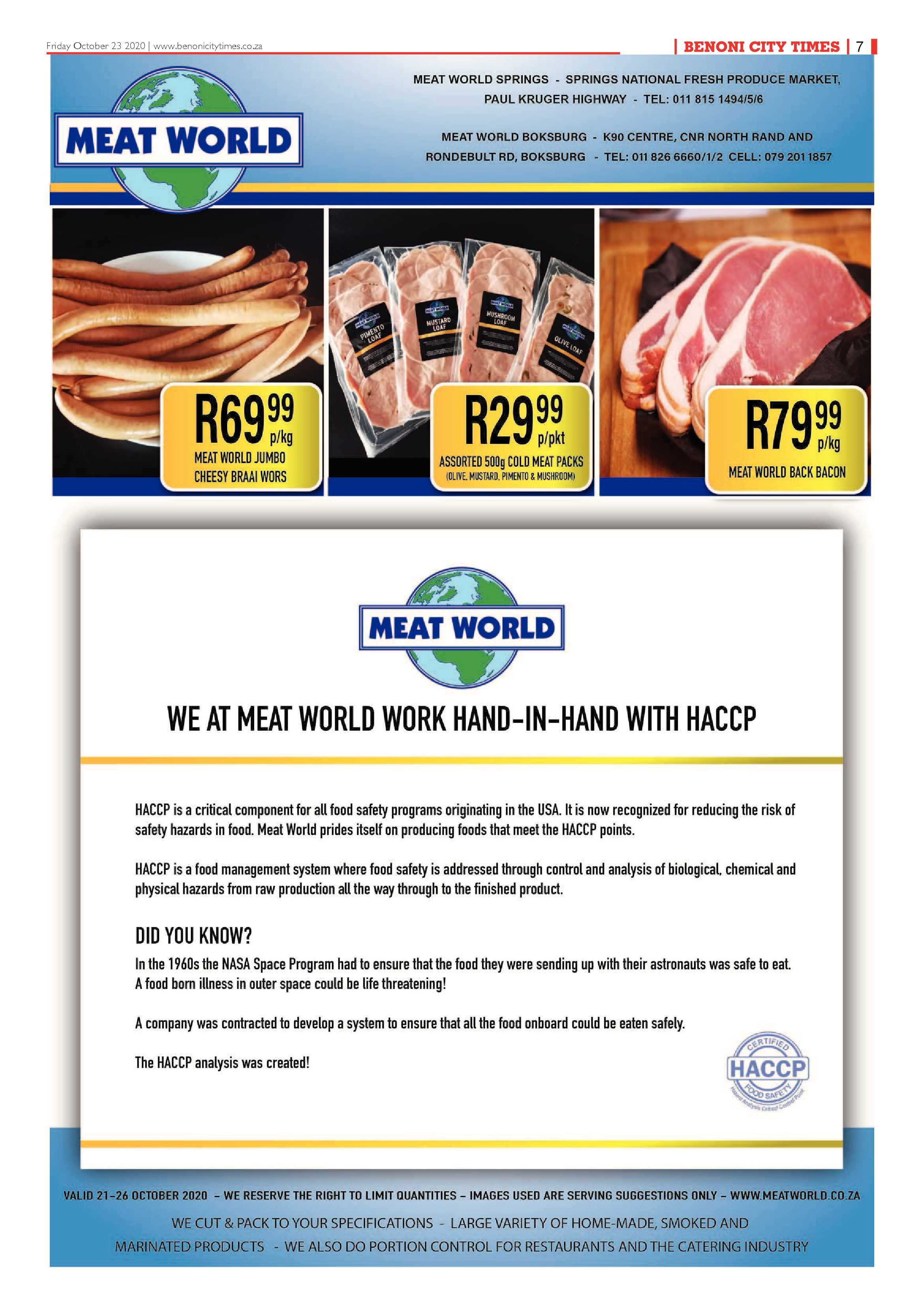 Benoni City Times 22 October 2020 page 7