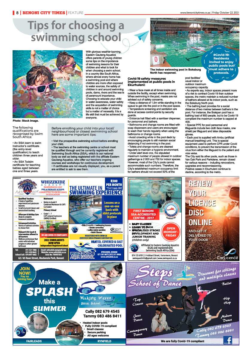 Benoni City Times 22 October 2021 page 8