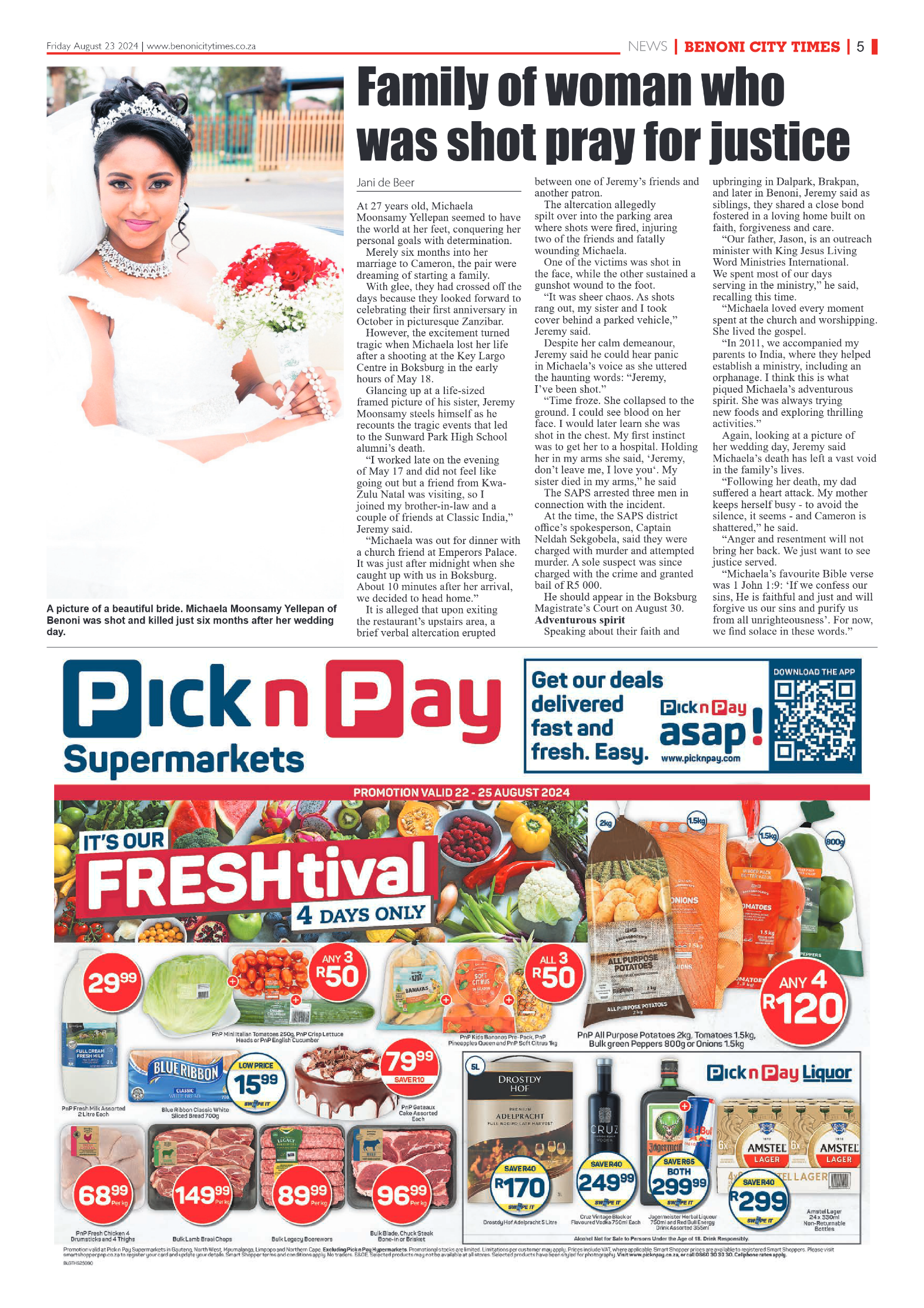 Benoni City Times 23 August 2024 page 5