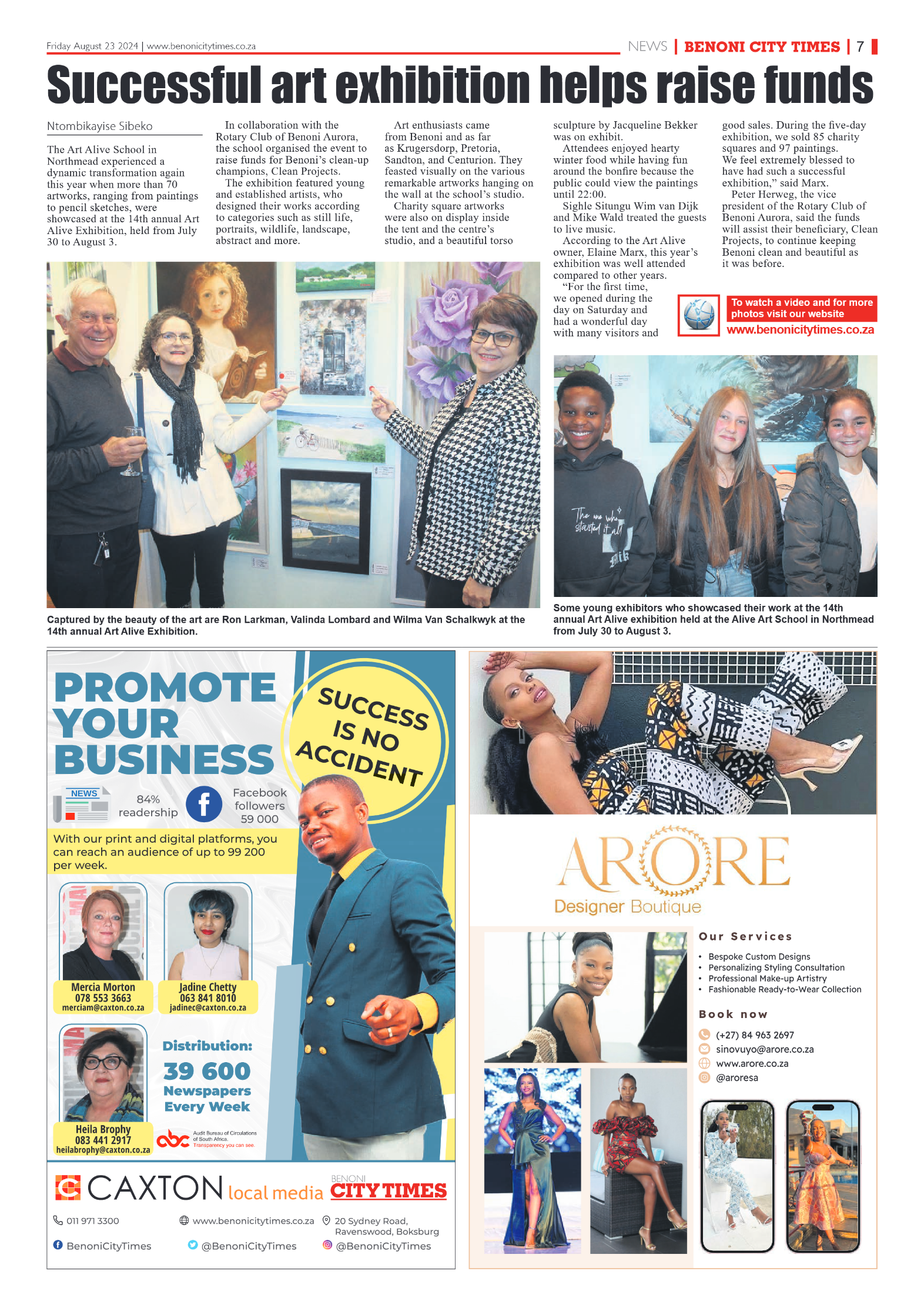 Benoni City Times 23 August 2024 page 7