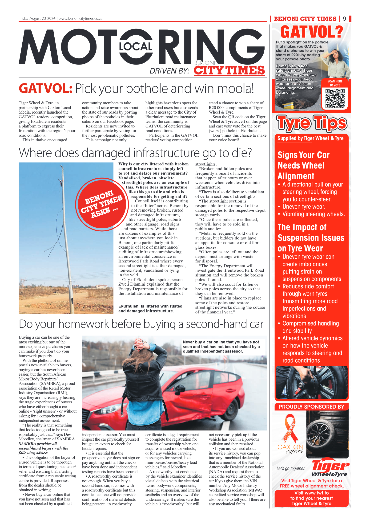 Benoni City Times 23 August 2024 page 9