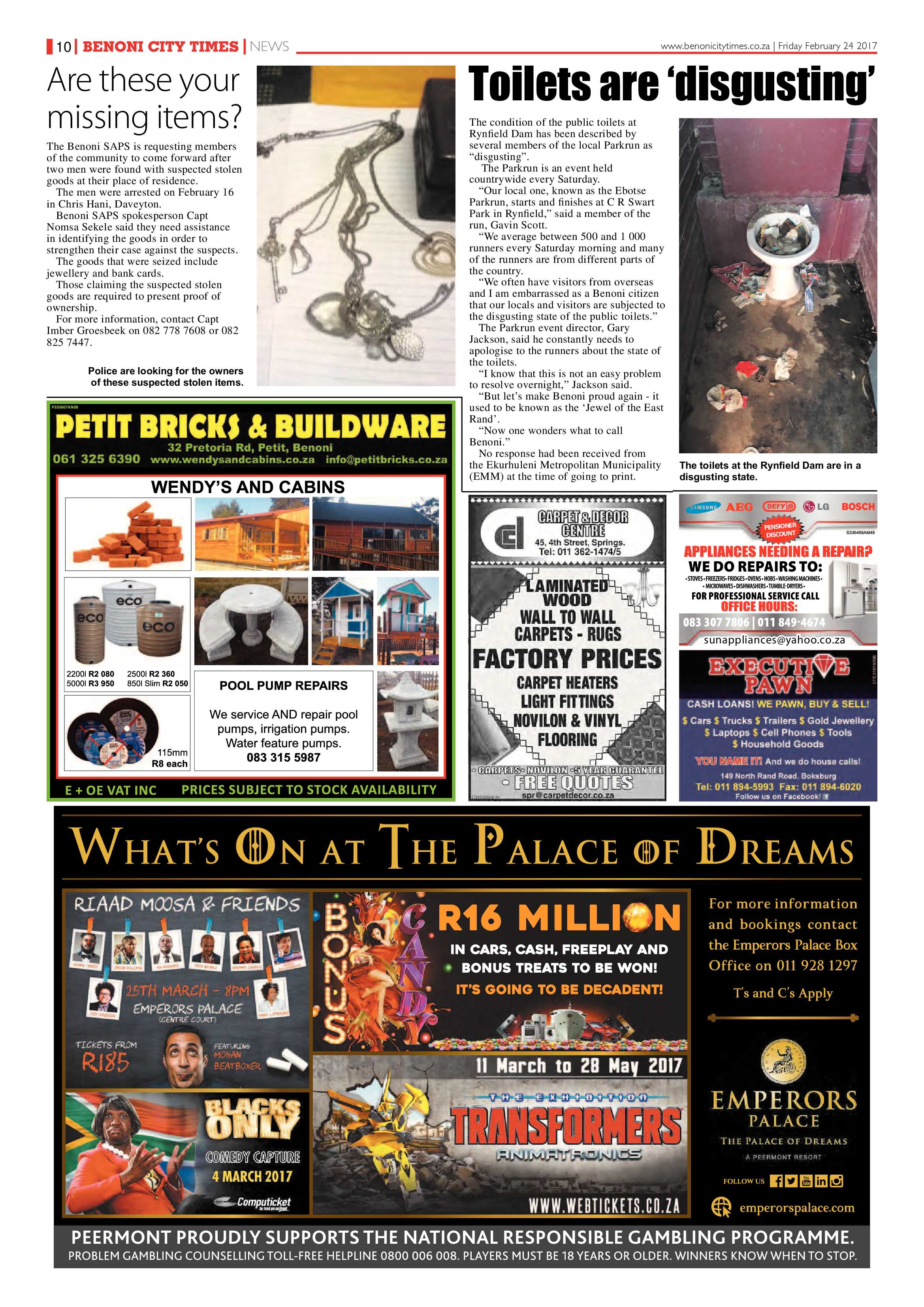 Benoni City Times 23 February 2017 page 10