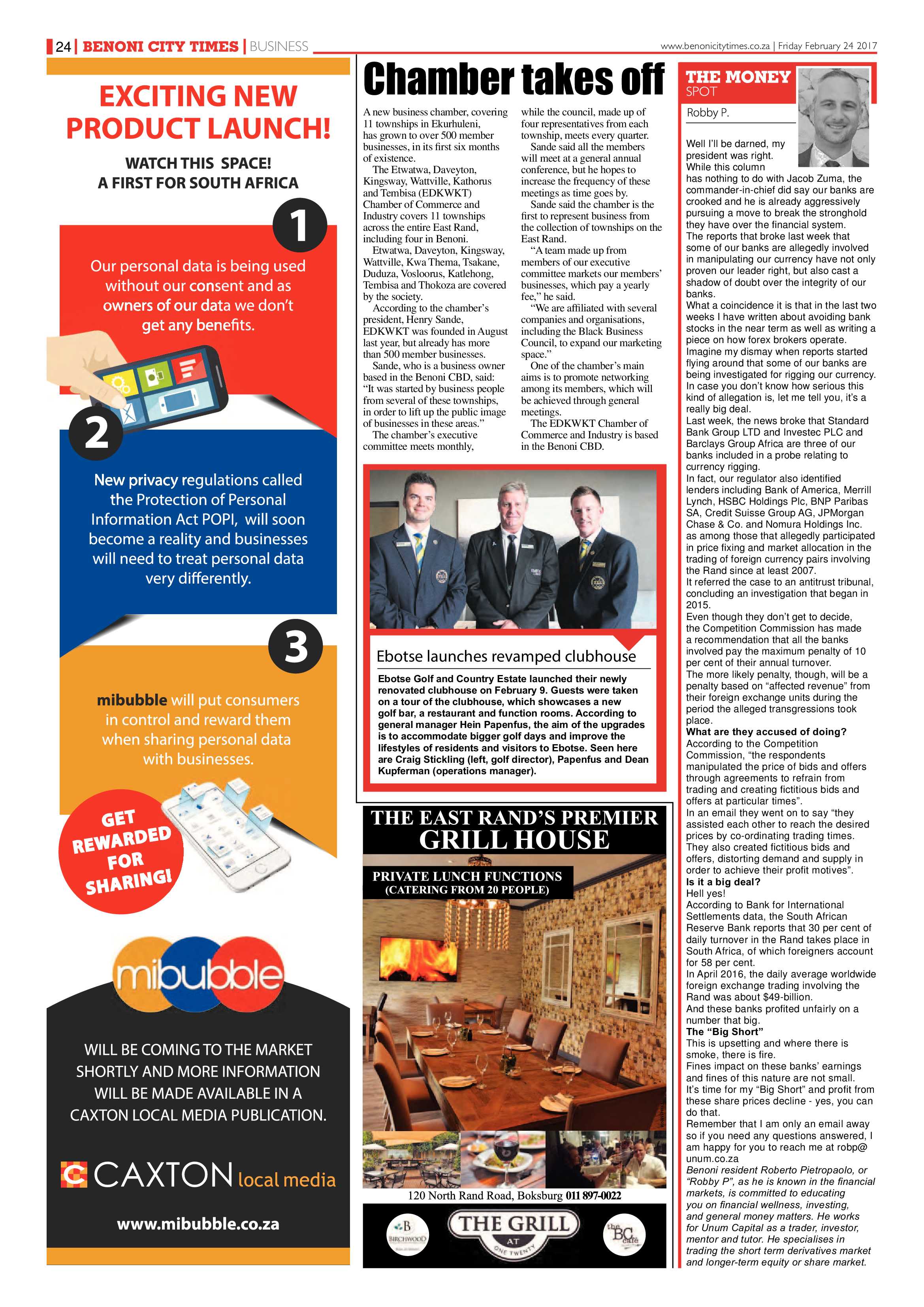 Benoni City Times 23 February 2017 page 24