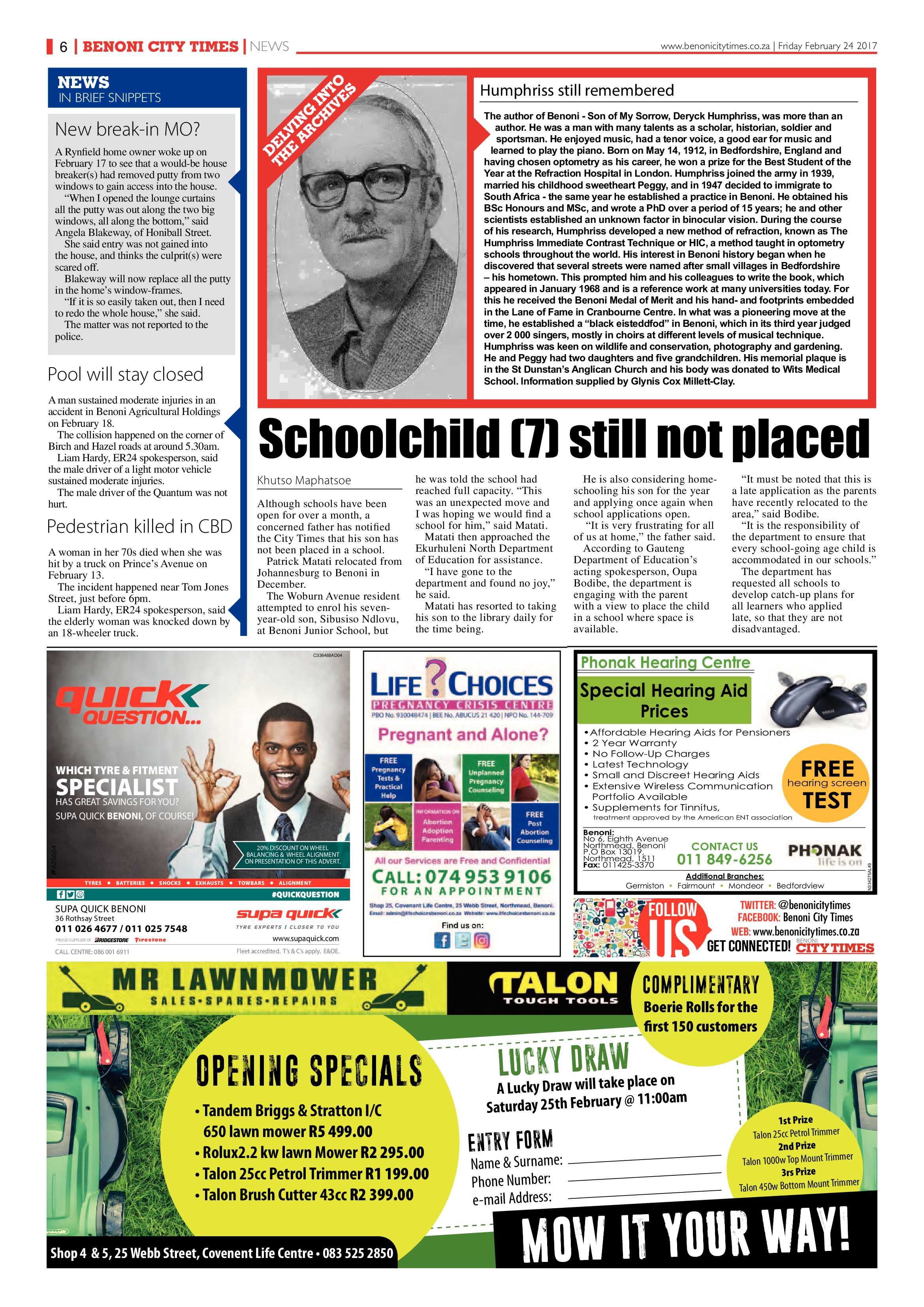 Benoni City Times 23 February 2017 page 6