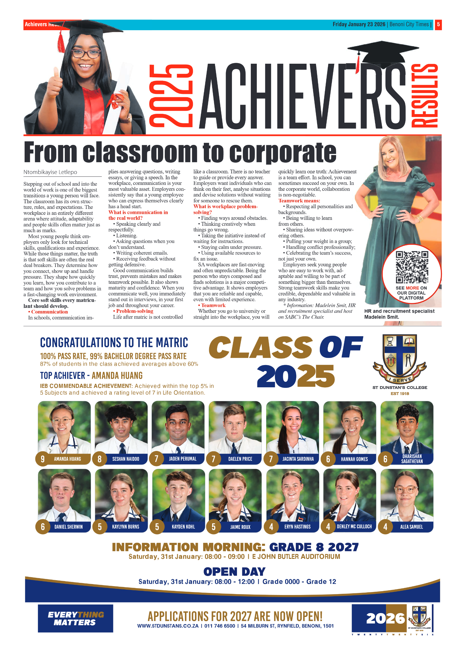 Benoni City Times 23 January 2026 page 5