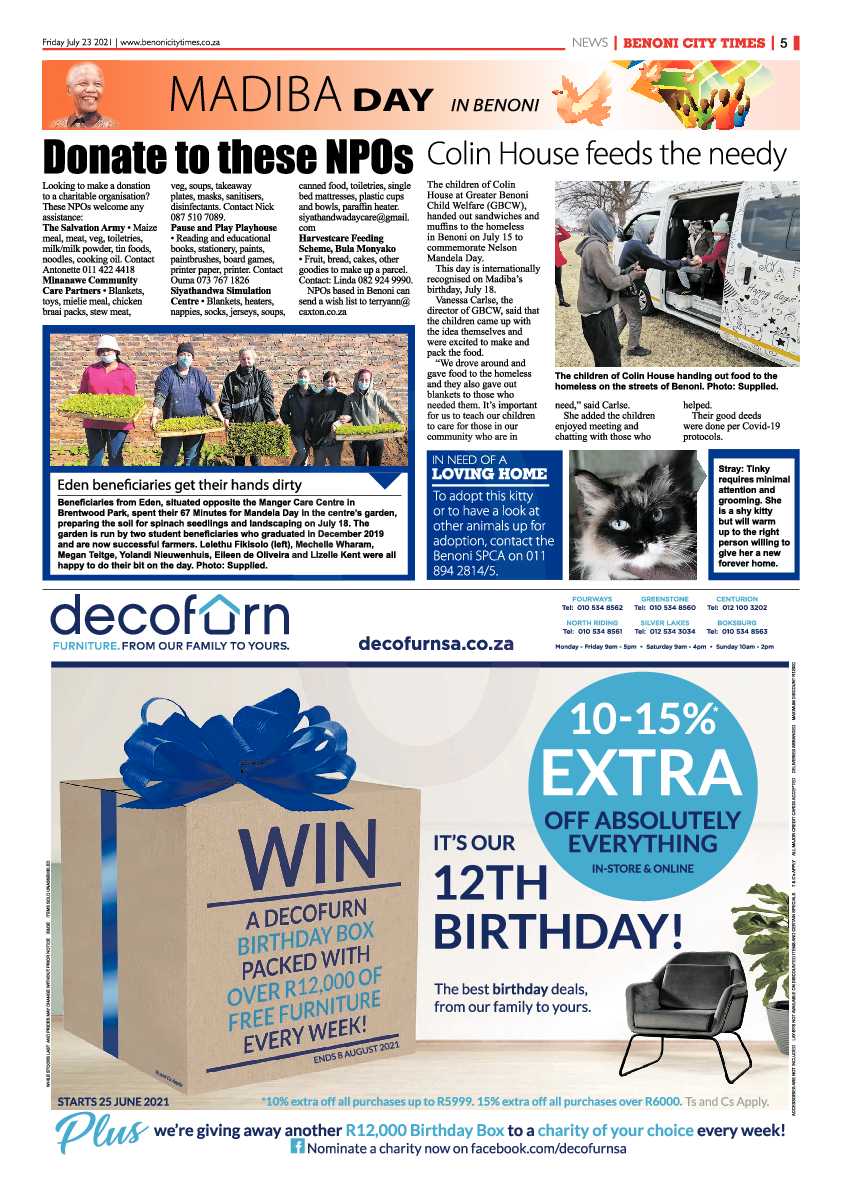 Benoni City Times 23 July 2021 page 5