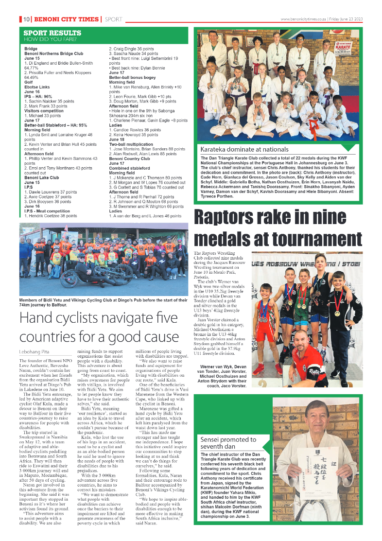 Benoni City Times 23 June 2023 page 10