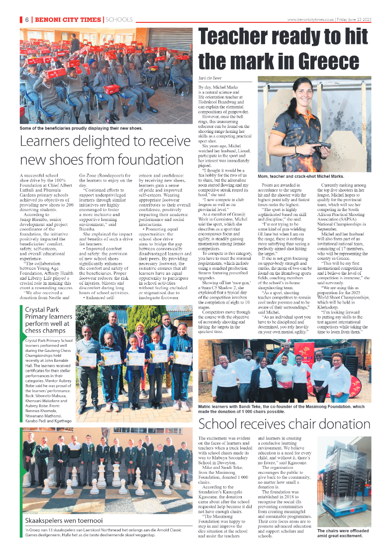Benoni City Times 23 June 2023 page 6