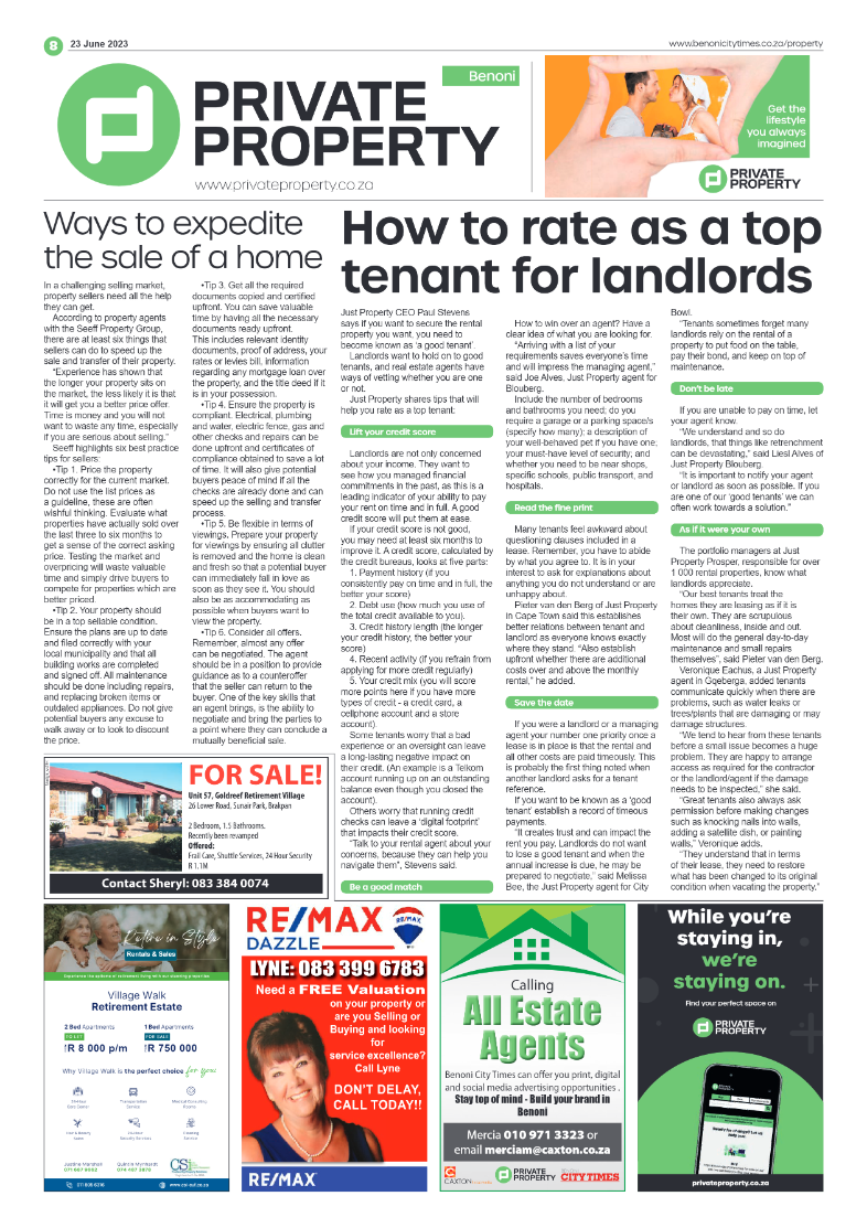 Benoni City Times 23 June 2023 page 8