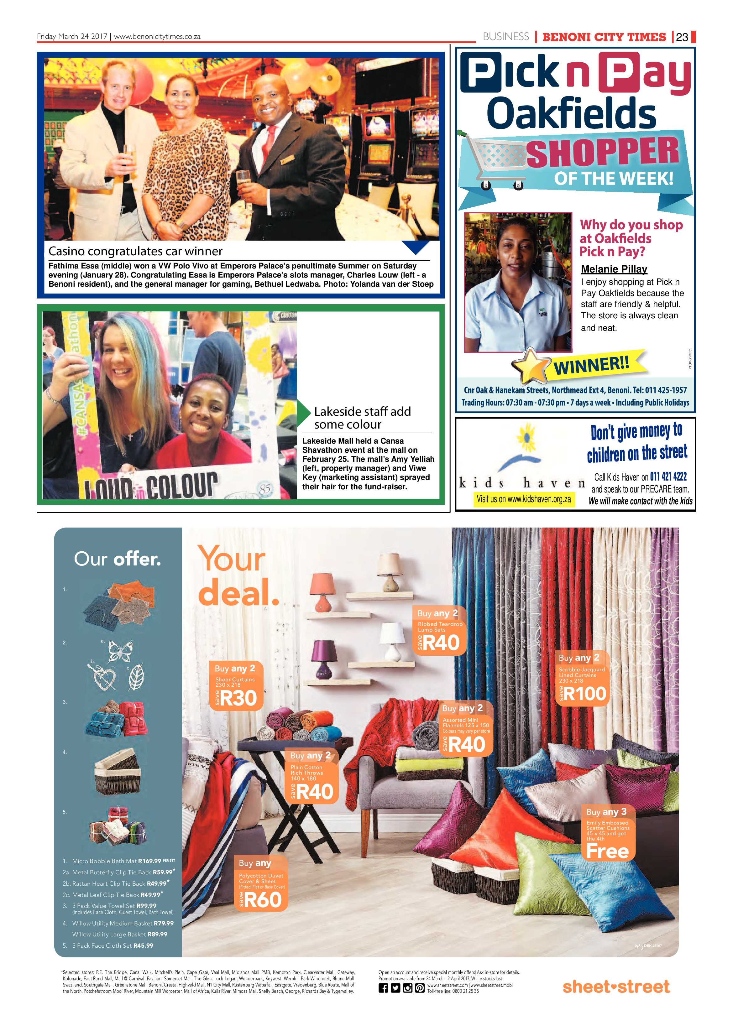Benoni City Times 23 March 2017 page 23