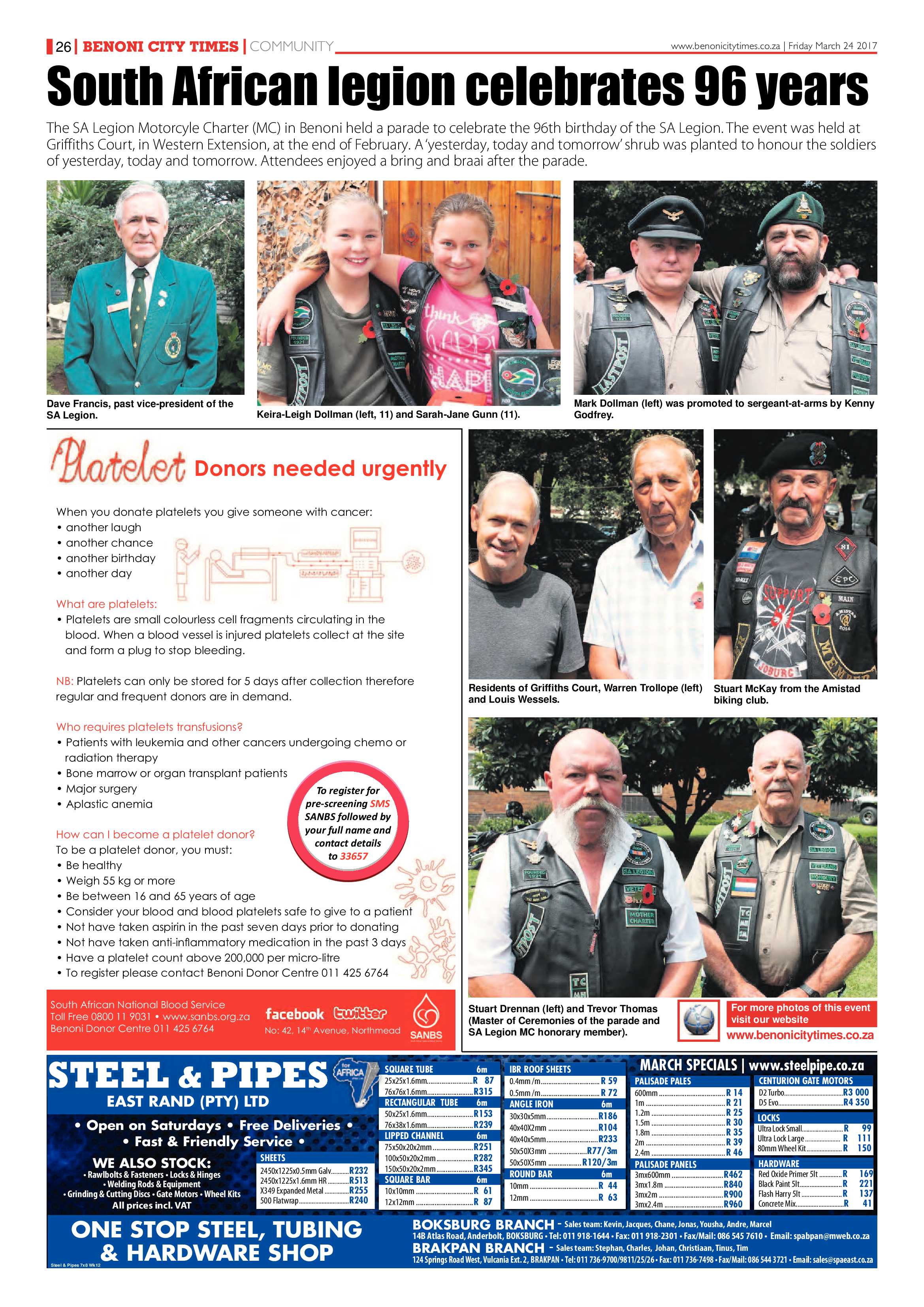 Benoni City Times 23 March 2017 page 26