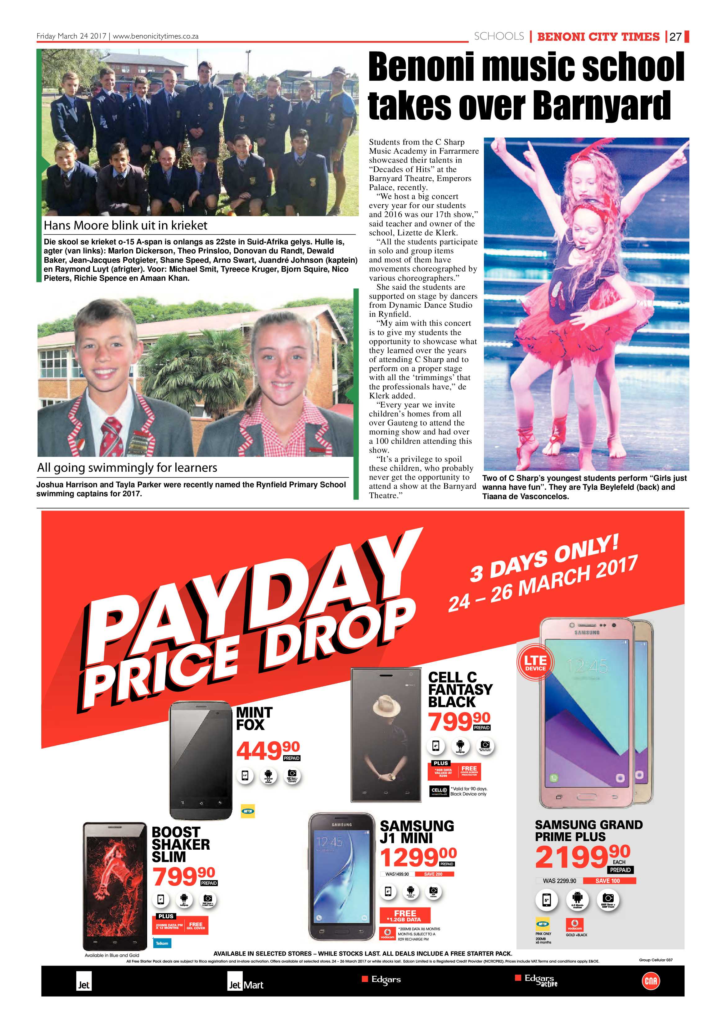 Benoni City Times 23 March 2017 page 27