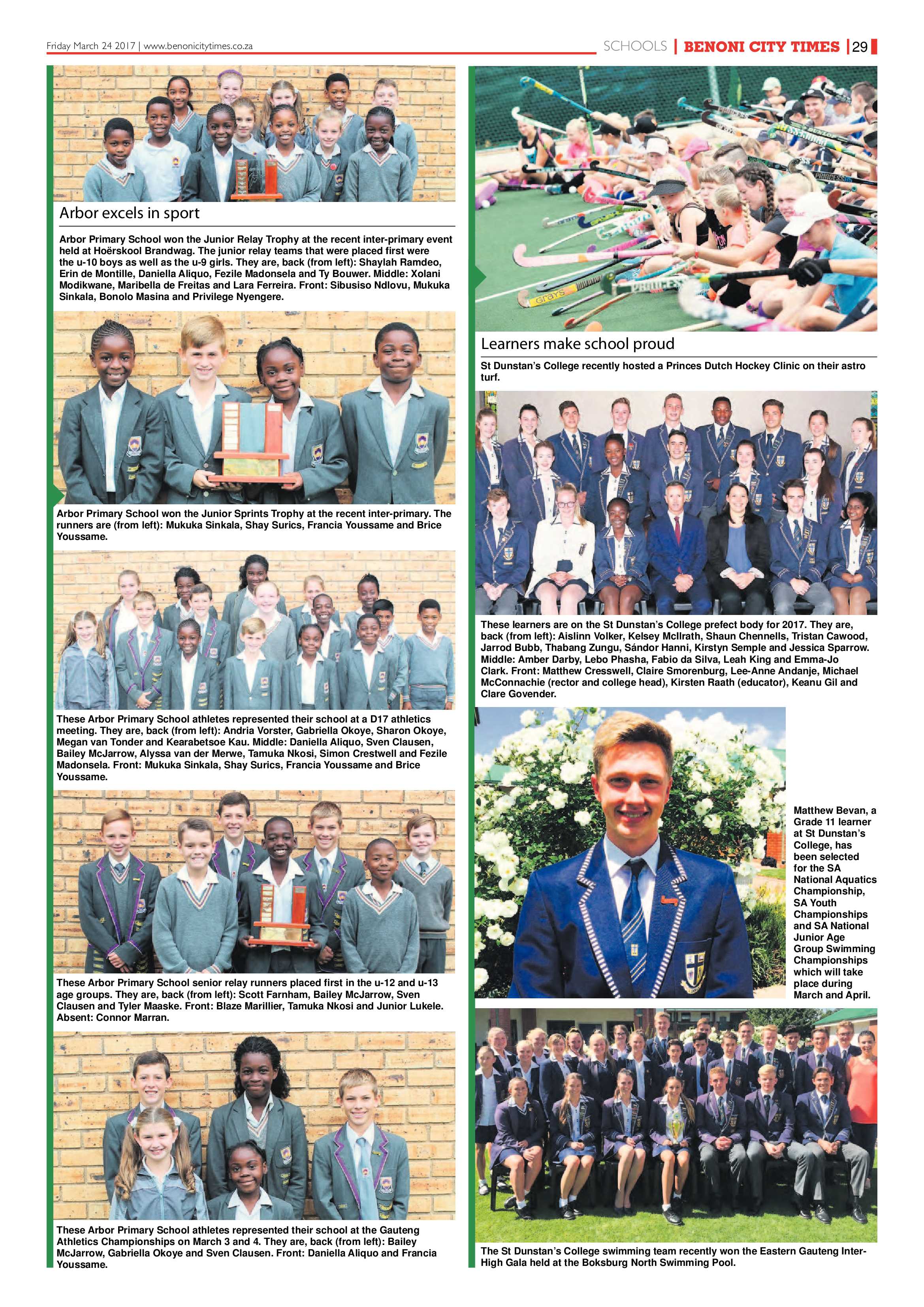 Benoni City Times 23 March 2017 page 29